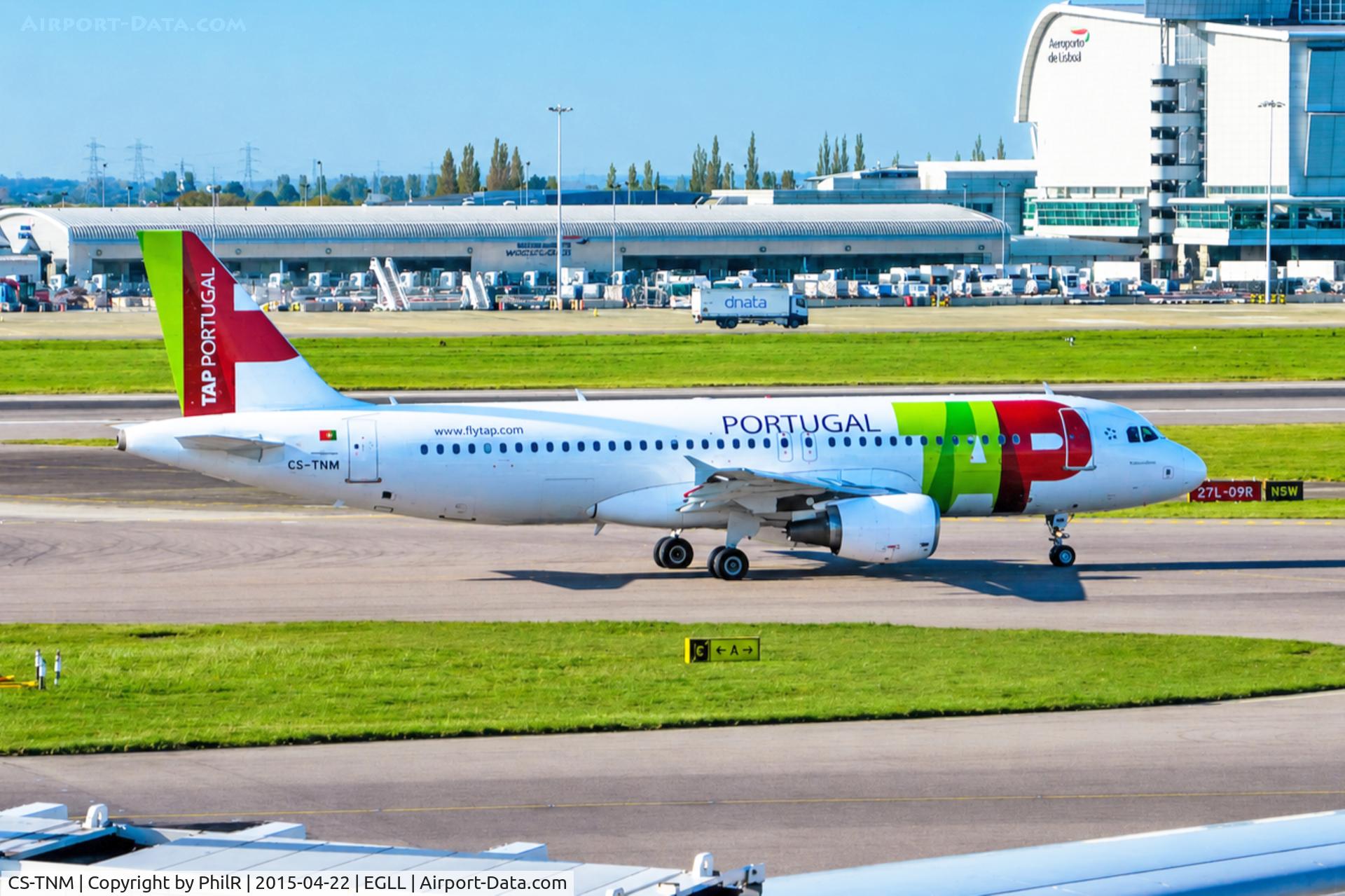 CS-TNM, 2002 Airbus A320-214, c/n 1799, CS-TNM 2002 A320-200 TAP LHR
