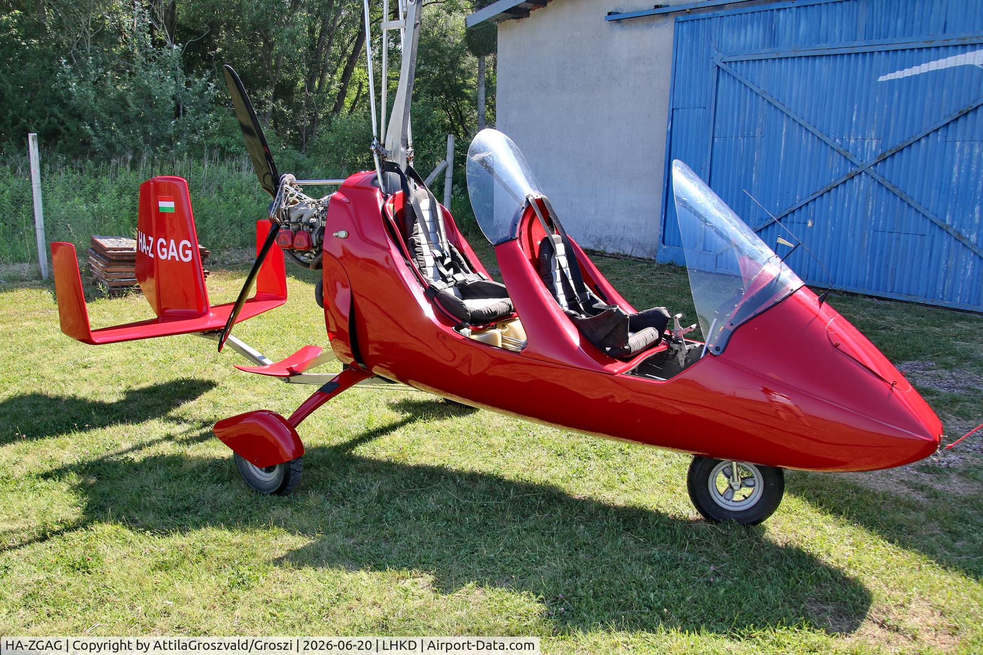 HA-ZGAG, AutoGyro Europe MTO3, c/n 07G50, LHKD - Kecskéd Airport, Hungary