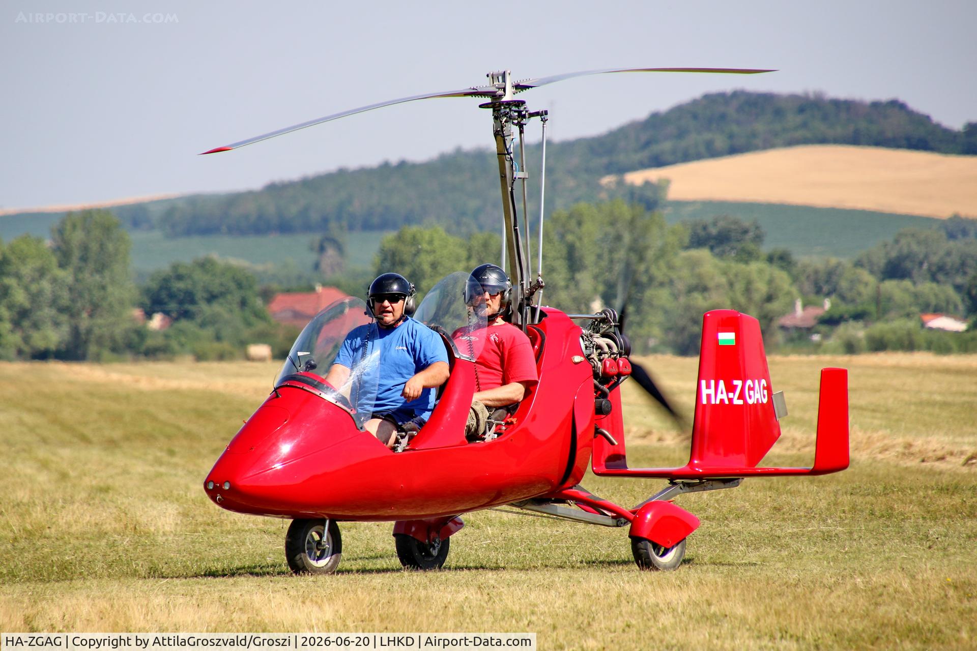 HA-ZGAG, AutoGyro Europe MTO3, c/n 07G50, LHKD - Kecskéd Airport, Hungary