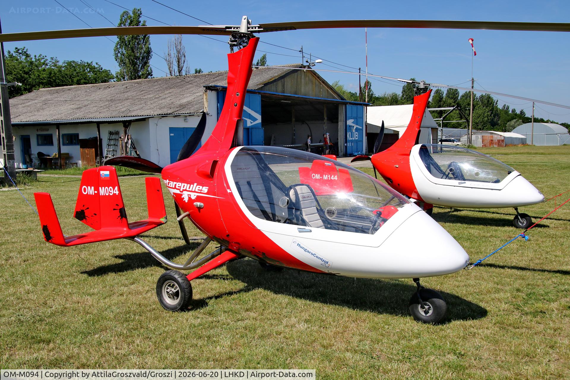 OM-M094, 2010 AutoGyro Europe Calidus, c/n D10C35, LHKD - Kecskéd Airport, Hungary