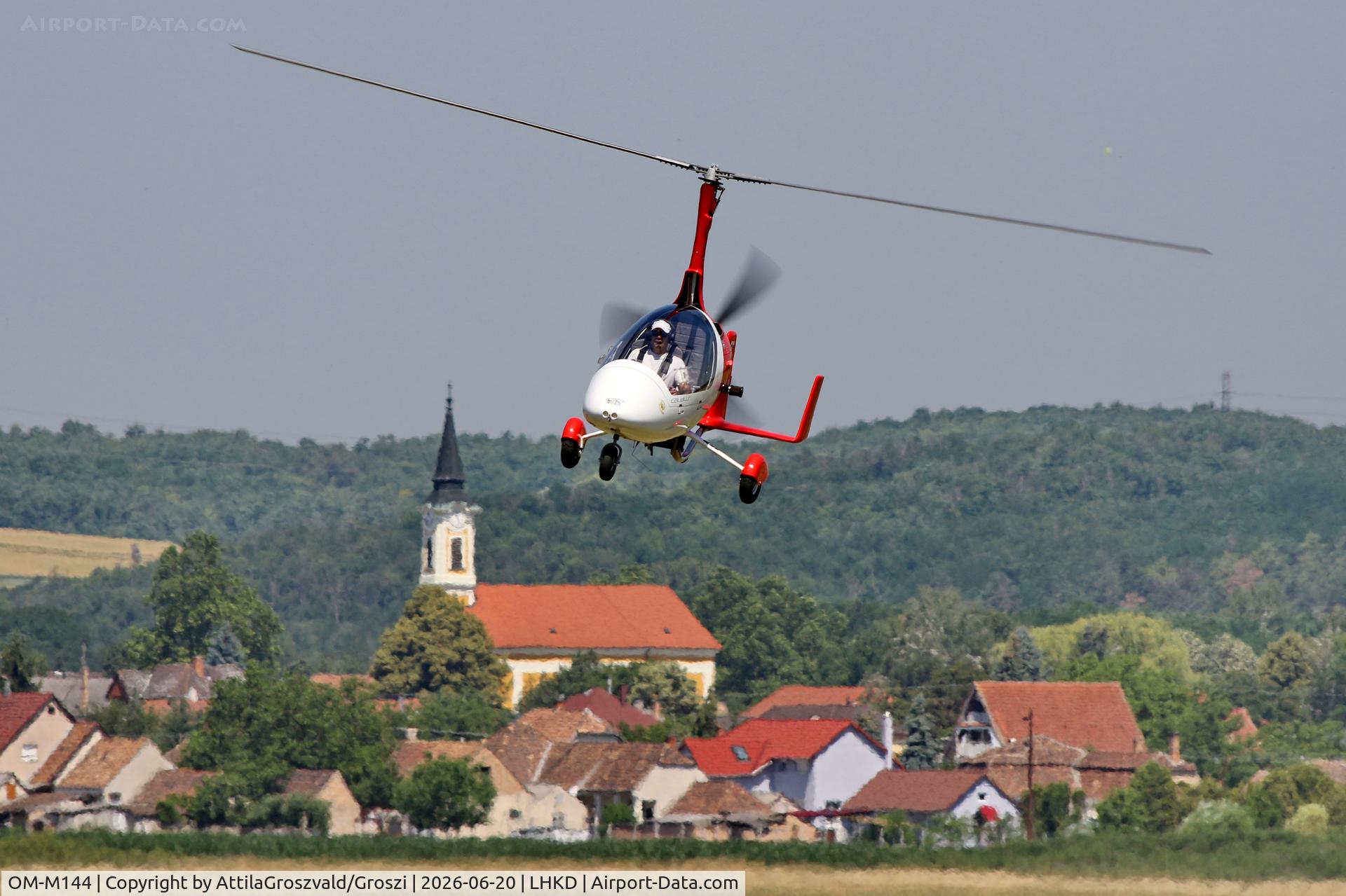 OM-M144, AutoGyro Europe Calidus, c/n ., LHKD - Kecskéd Airport, Hungary
