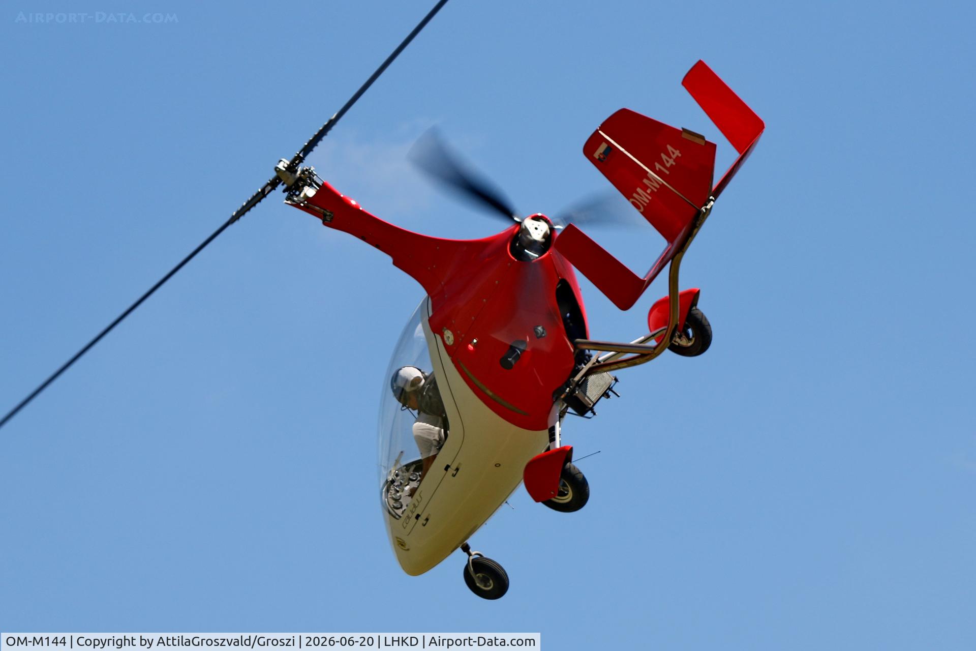 OM-M144, AutoGyro Europe Calidus, c/n ., LHKD - Kecskéd Airport, Hungary