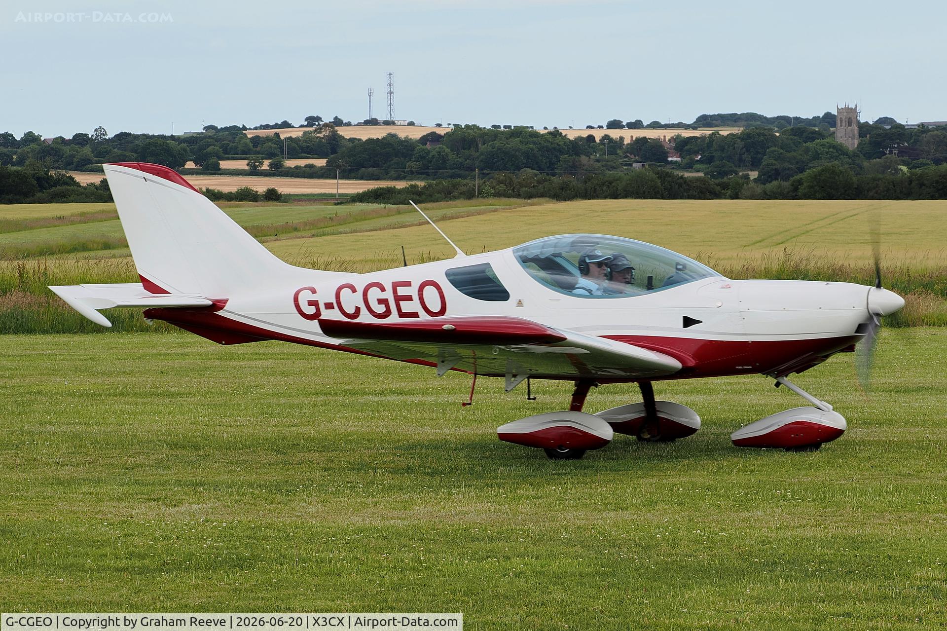 G-CGEO, 2009 CZAW SportCruiser, c/n 09SC303, Just landed at Northrepps.