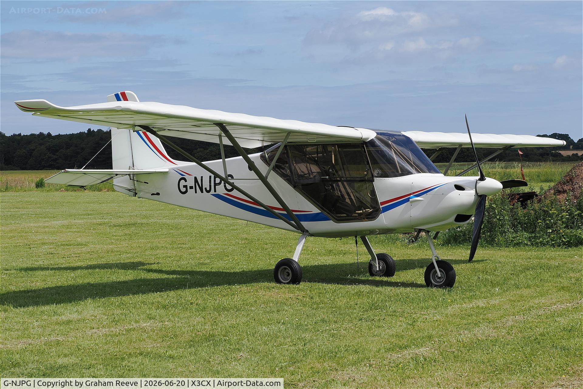 G-NJPG, 2013 Best Off Skyranger Nynja 912S(1), c/n BMAA/HB/636, Parked at Northrepps.