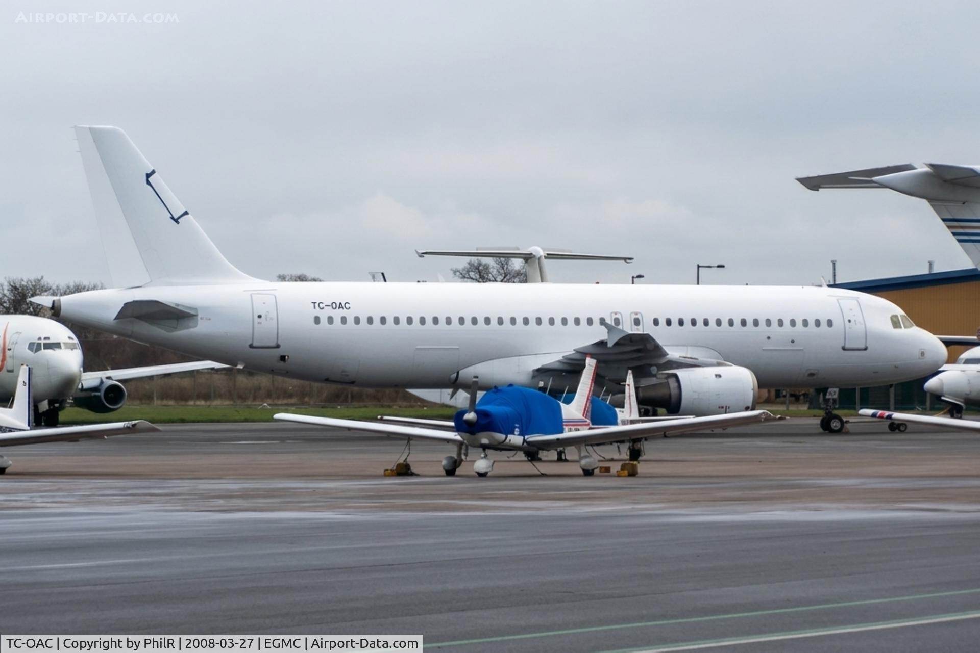 TC-OAC, 1992 Airbus A320-212, c/n 313, TC-OAC 1992 A320-200 Onur Air SEN 