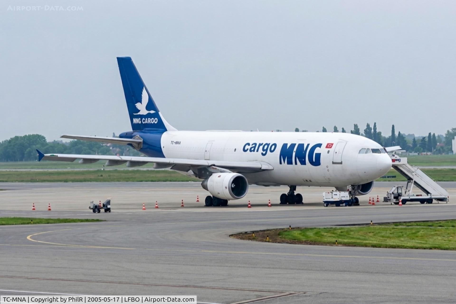 TC-MNA, Airbus A300B4-203F, c/n 019, TC-MNA Airbus A300B4-200F MNG TLS 
