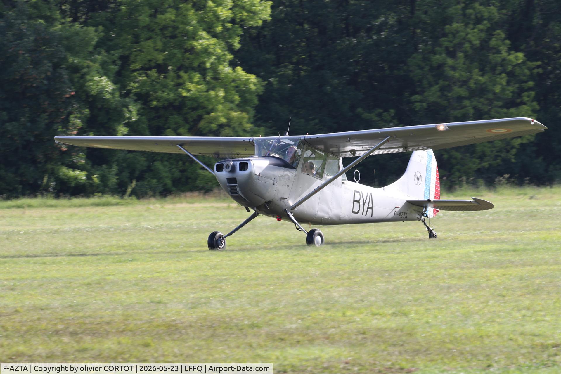 F-AZTA, 1957 Cessna O-1A Bird Dog, c/n 24545, 2026 airshow