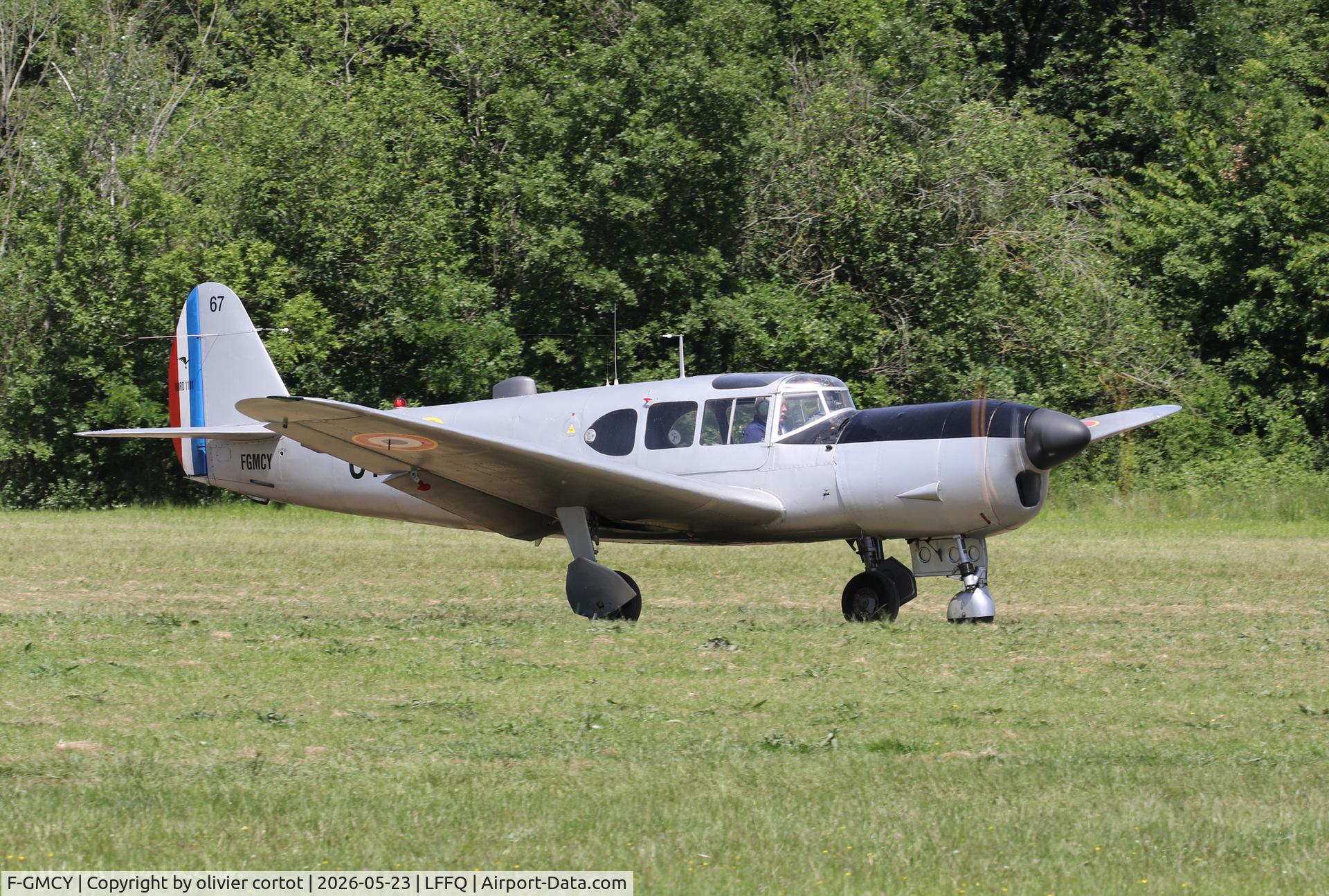 F-GMCY, 1947 Nord (Messerschmitt) N-1101 Noralpha, c/n 67, 2026 airshow