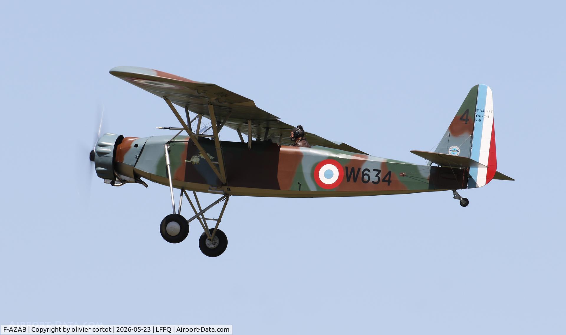 F-AZAB, Salmson D-7 CriCri Major, c/n 9, 2026 airshow
