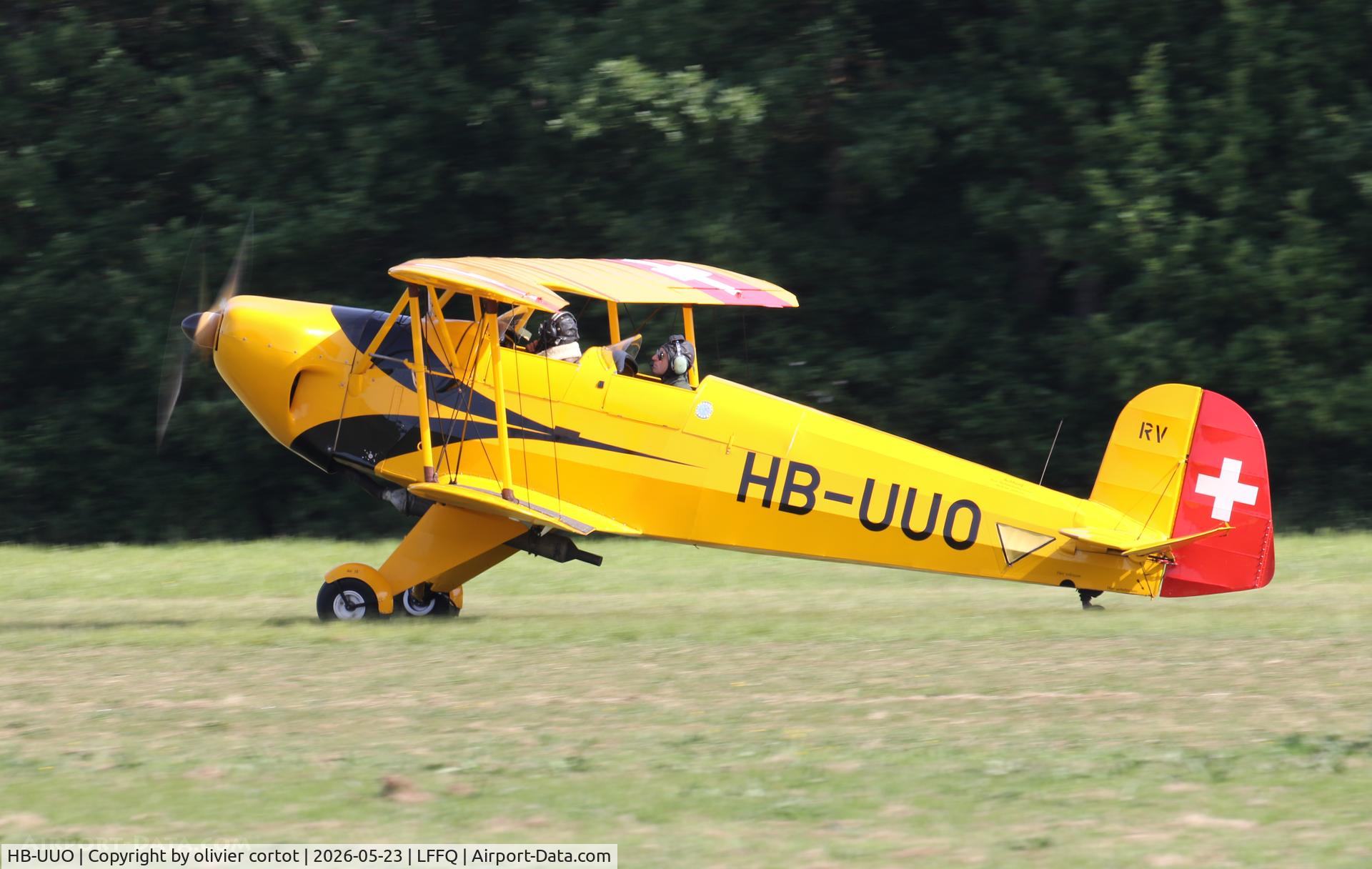 HB-UUO, 1939 Bucker Bu-131APM Jungmann, c/n 42, 2026 airshow