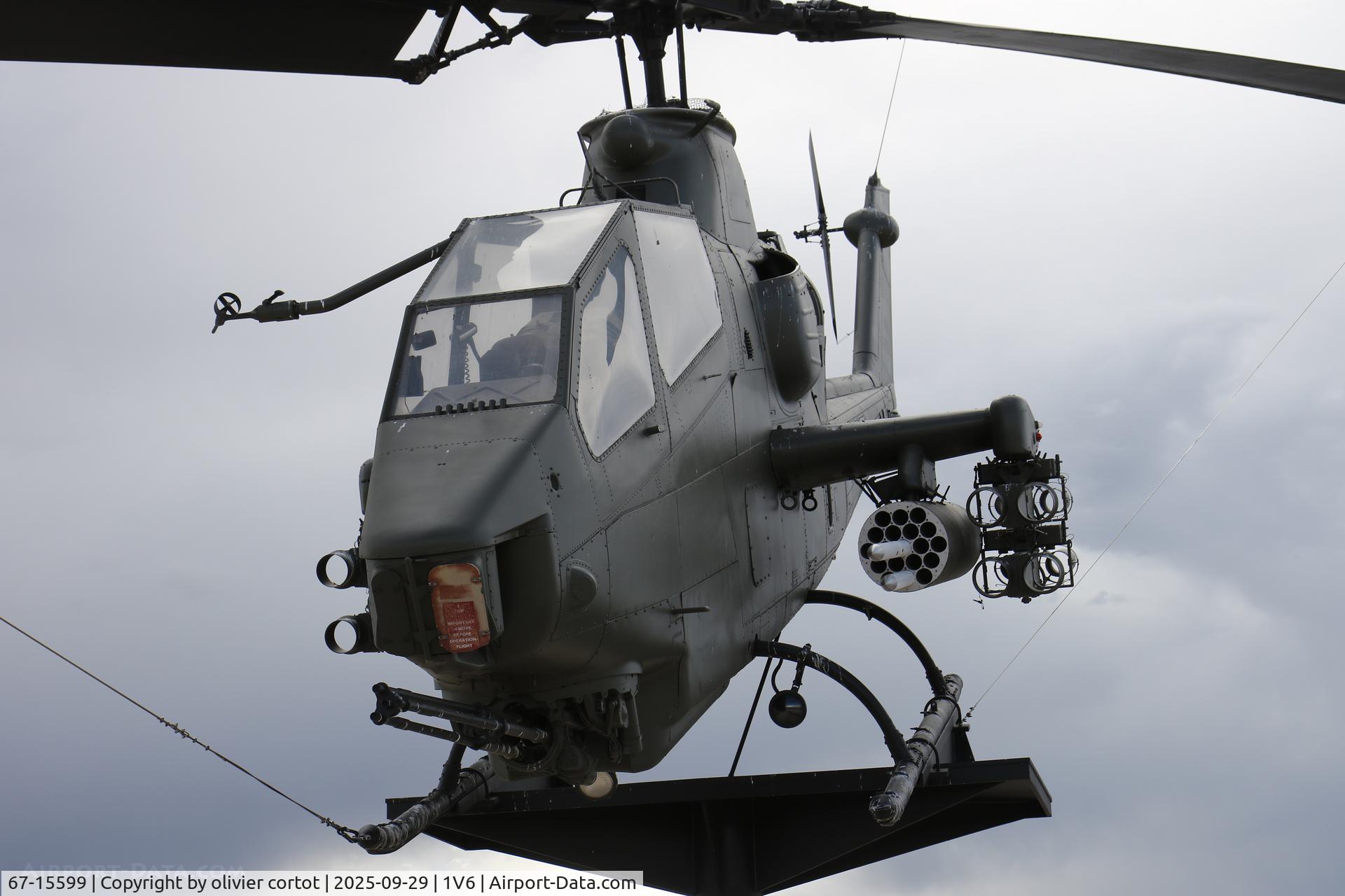 67-15599, 1967 Bell AH-1F Cobra, c/n 20263, on display