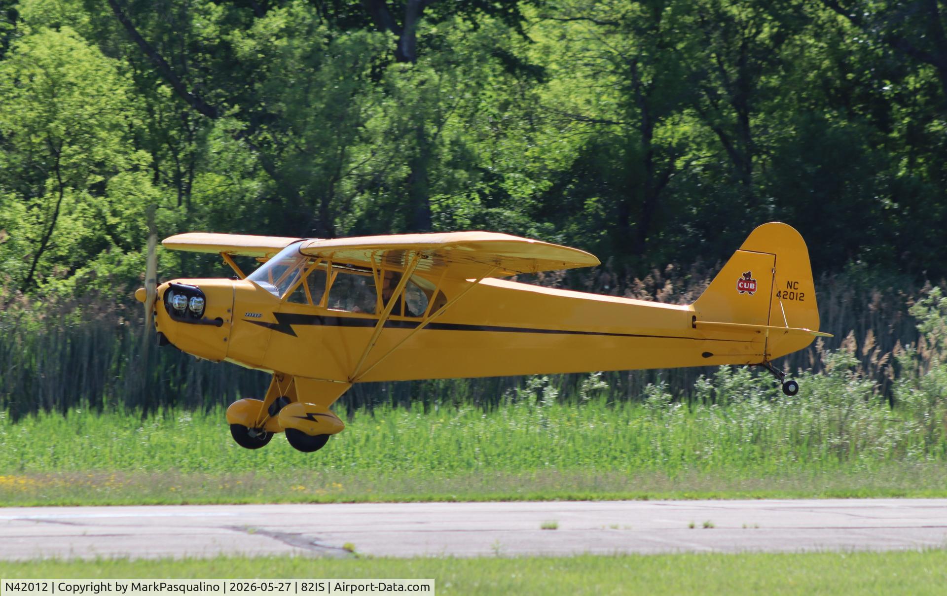 N42012, 1945 Piper J3C-65 Cub, c/n 14085, Piper J3C-65