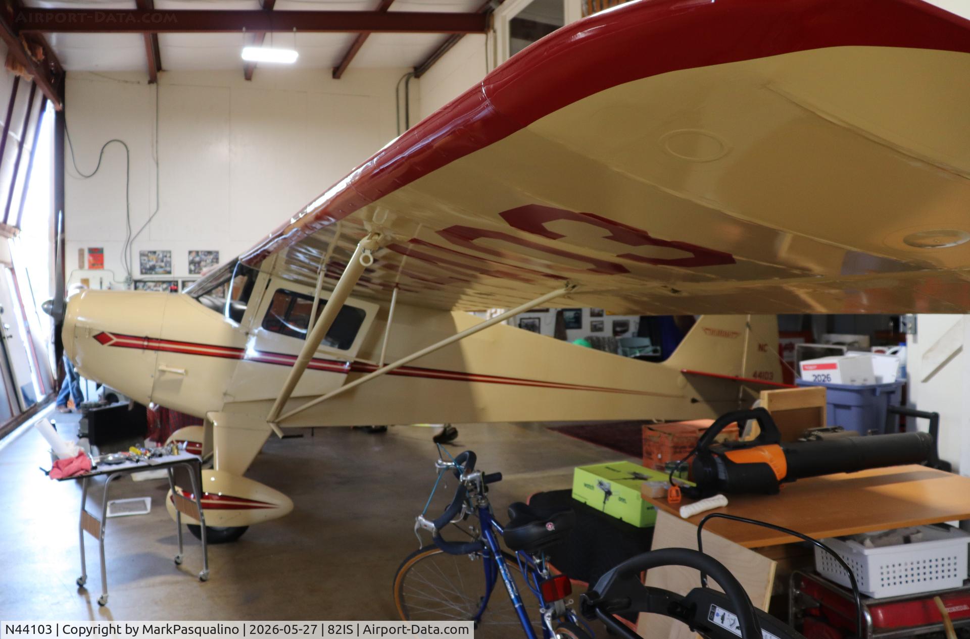 N44103, 1946 Taylorcraft BC12-D, c/n 9903, Taylorcraft BC12-D