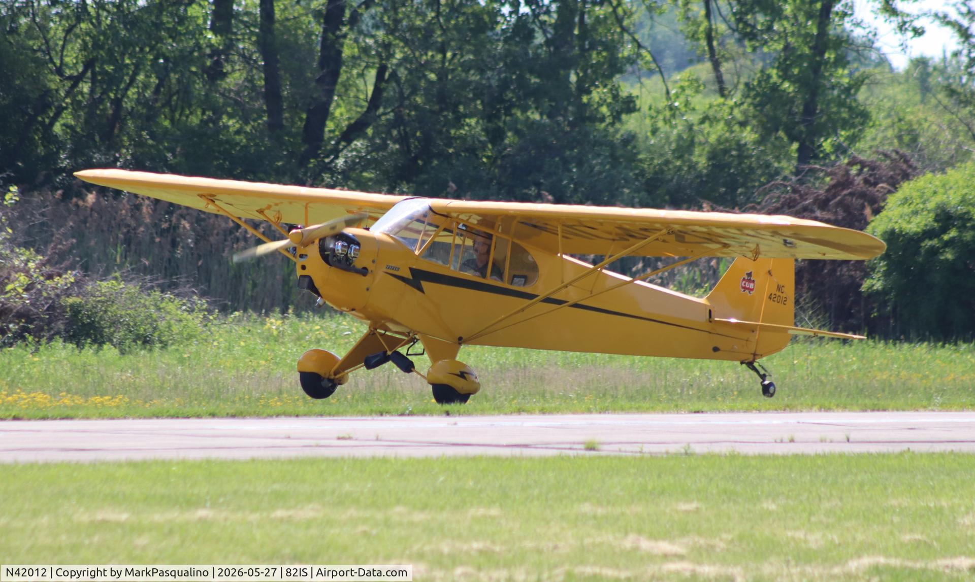 N42012, 1945 Piper J3C-65 Cub, c/n 14085, Piper J3C-65