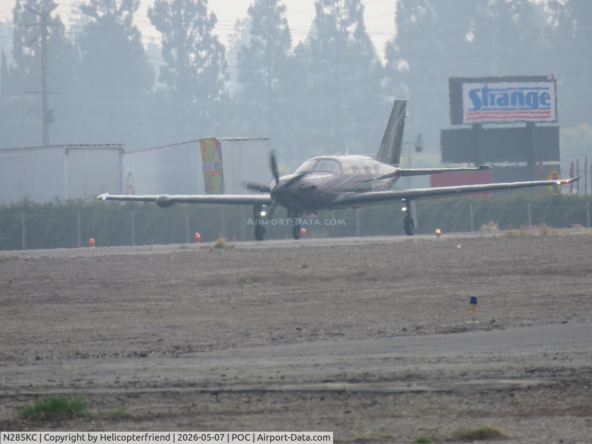 N285KC, 2023 Piper PA-46-600TP M600 SLS, c/n 4698285, Powering up for take off