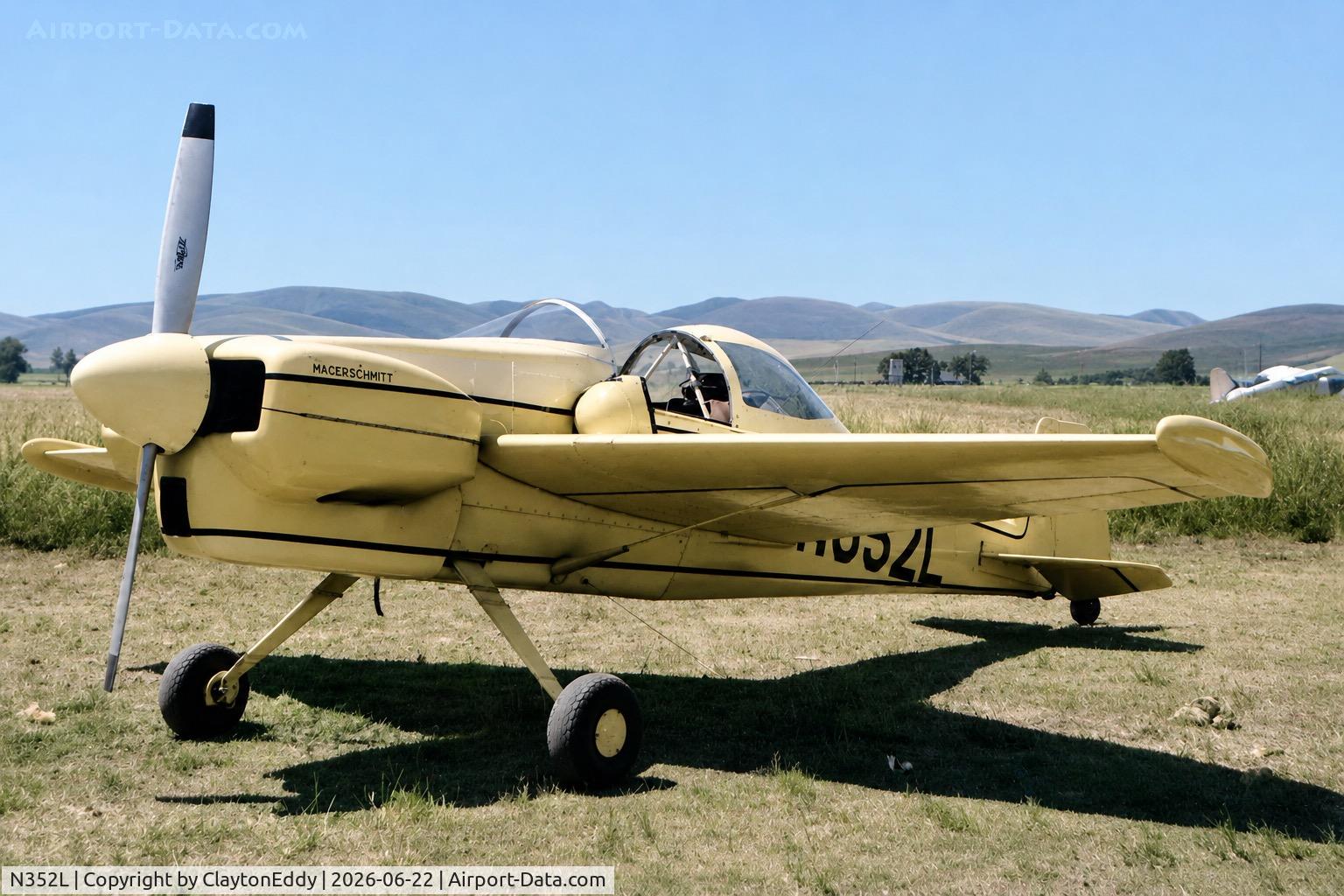 N352L, 1959 Macer M-101 (Macerschmitt), c/n 0000, Somewhere in California 1960's