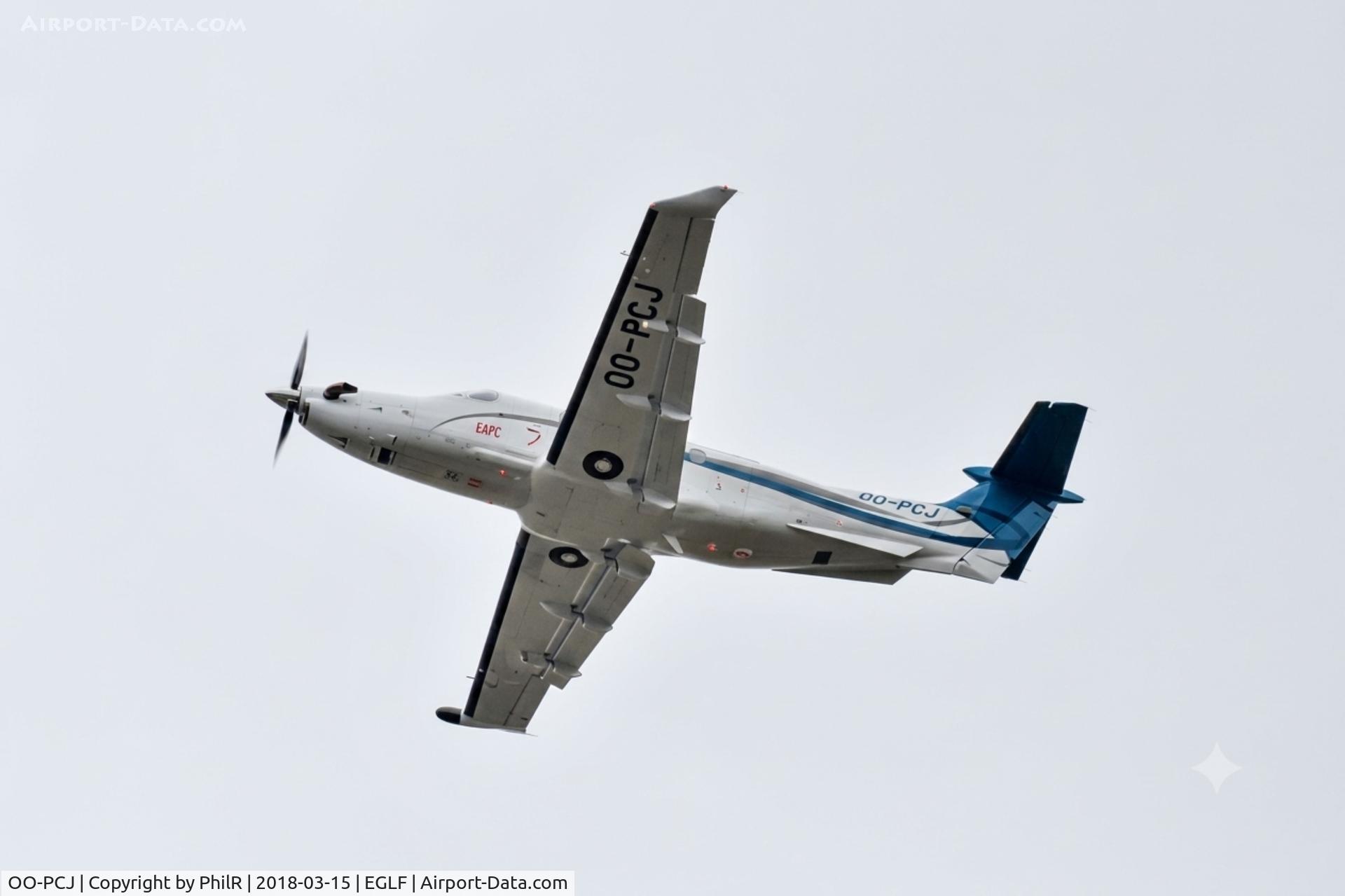 OO-PCJ, 2015 Pilatus PC-12/47E, c/n 1571, OO-PCJ 2015 Pilatus PC12-47E Farnborough 