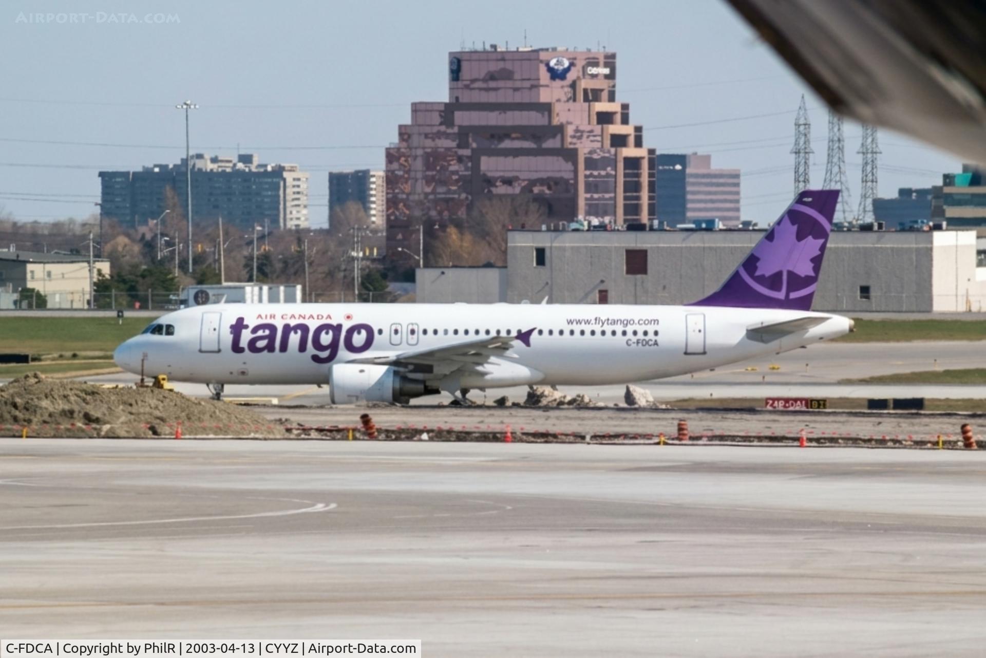 C-FDCA, 1991 Airbus A320-211, c/n 232, C-FDCA 1991 A320-200 Tango YYZ 
