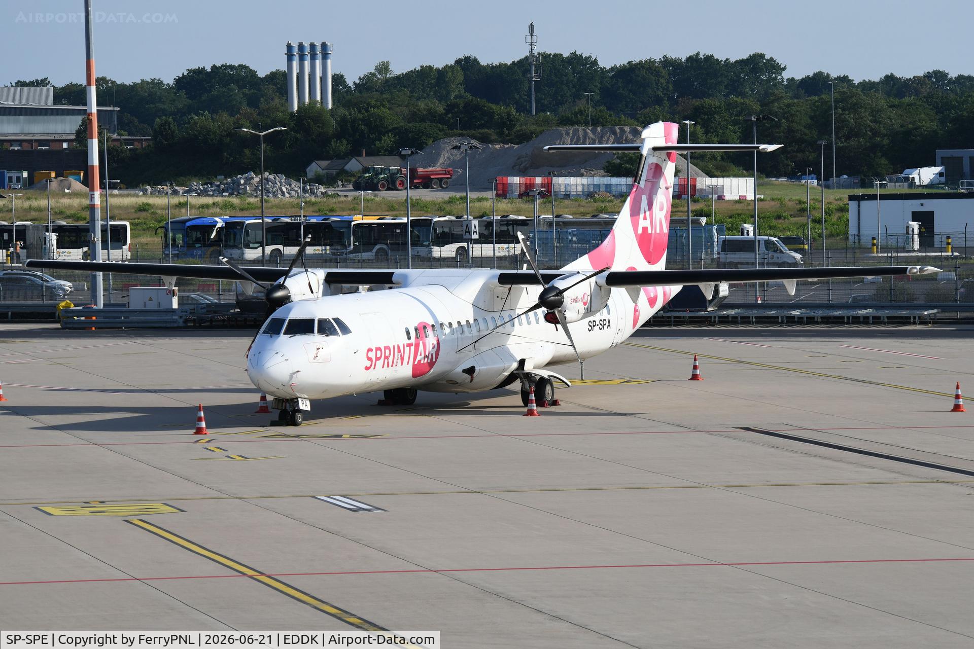 SP-SPE, 1995 ATR 72-202, c/n 441, ATR72 of SprintAir