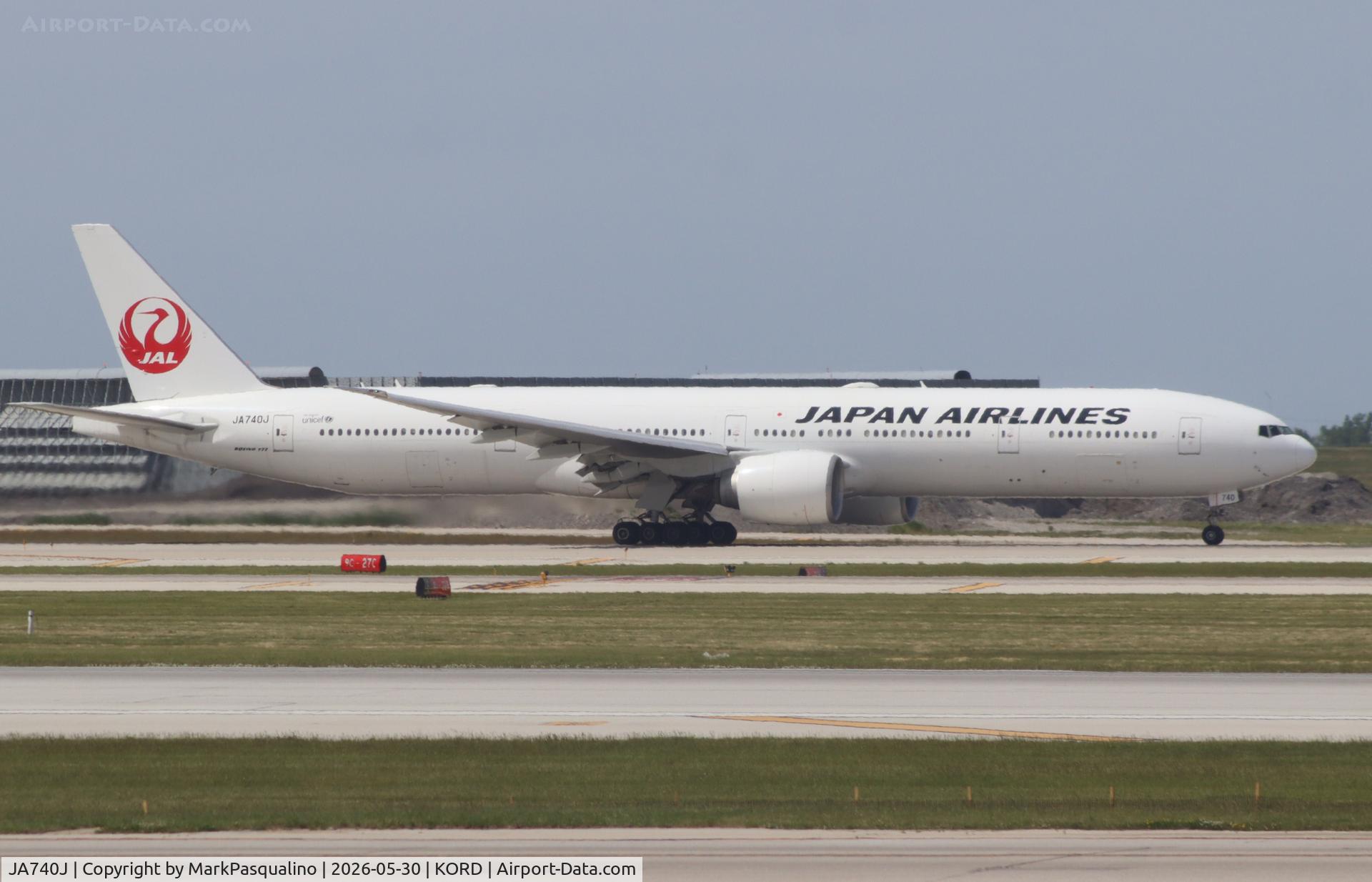 JA740J, 2008 Boeing 777-346, c/n 36127 l/n 744, Boeing 777-346
