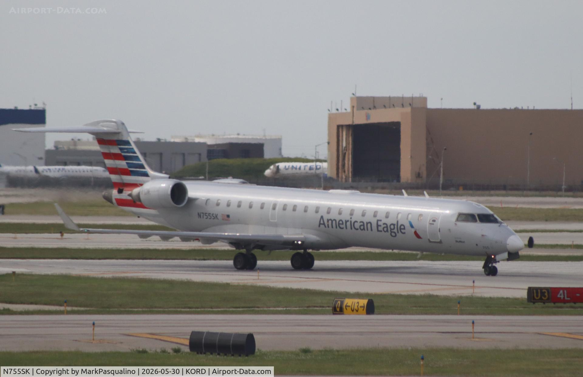 N755SK, 2005 Bombardier CRJ-700 (CL-600-2C10) Regional Jet, c/n 10220, CL-600-2C10