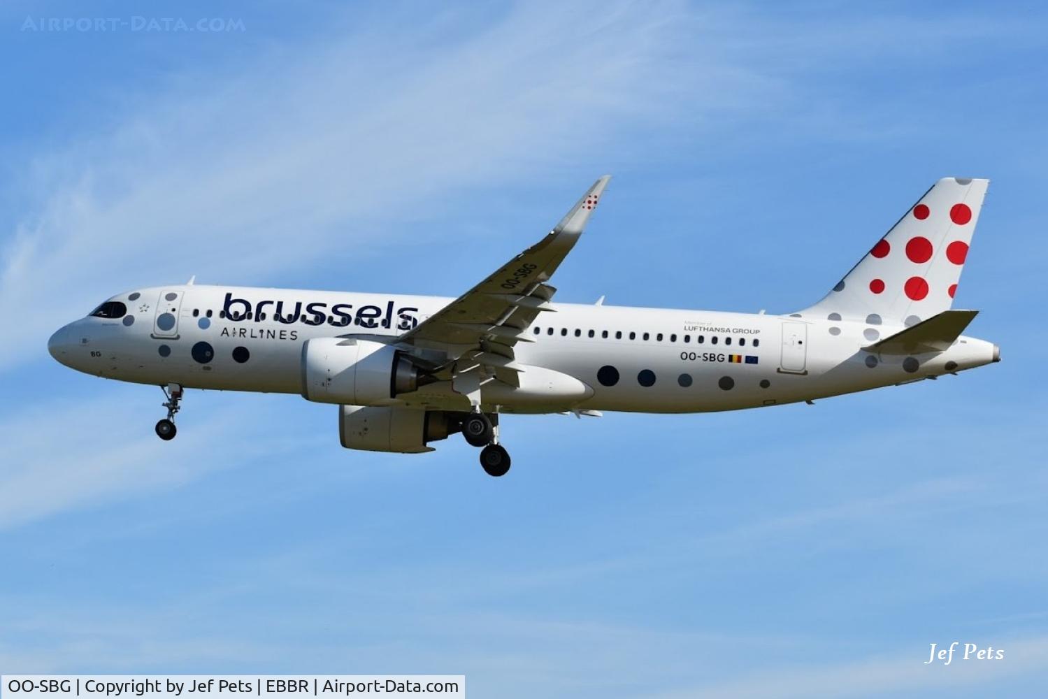 OO-SBG, 2026 Airbus A320-251N, c/n 13064, Landing at Brussels Airport on 18-06-2026.