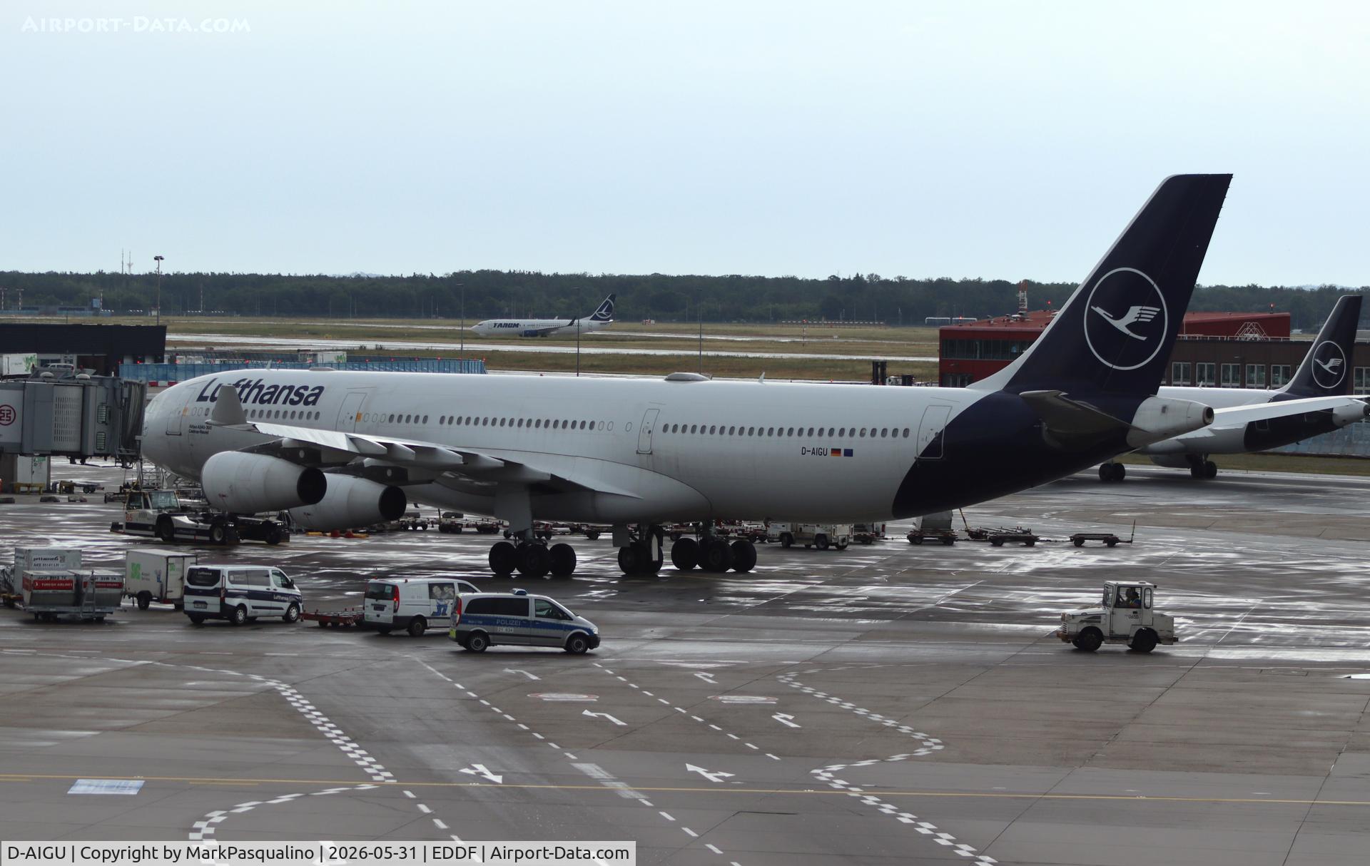 D-AIGU, 2000 Airbus A340-313, c/n 321, Airbus A340-313