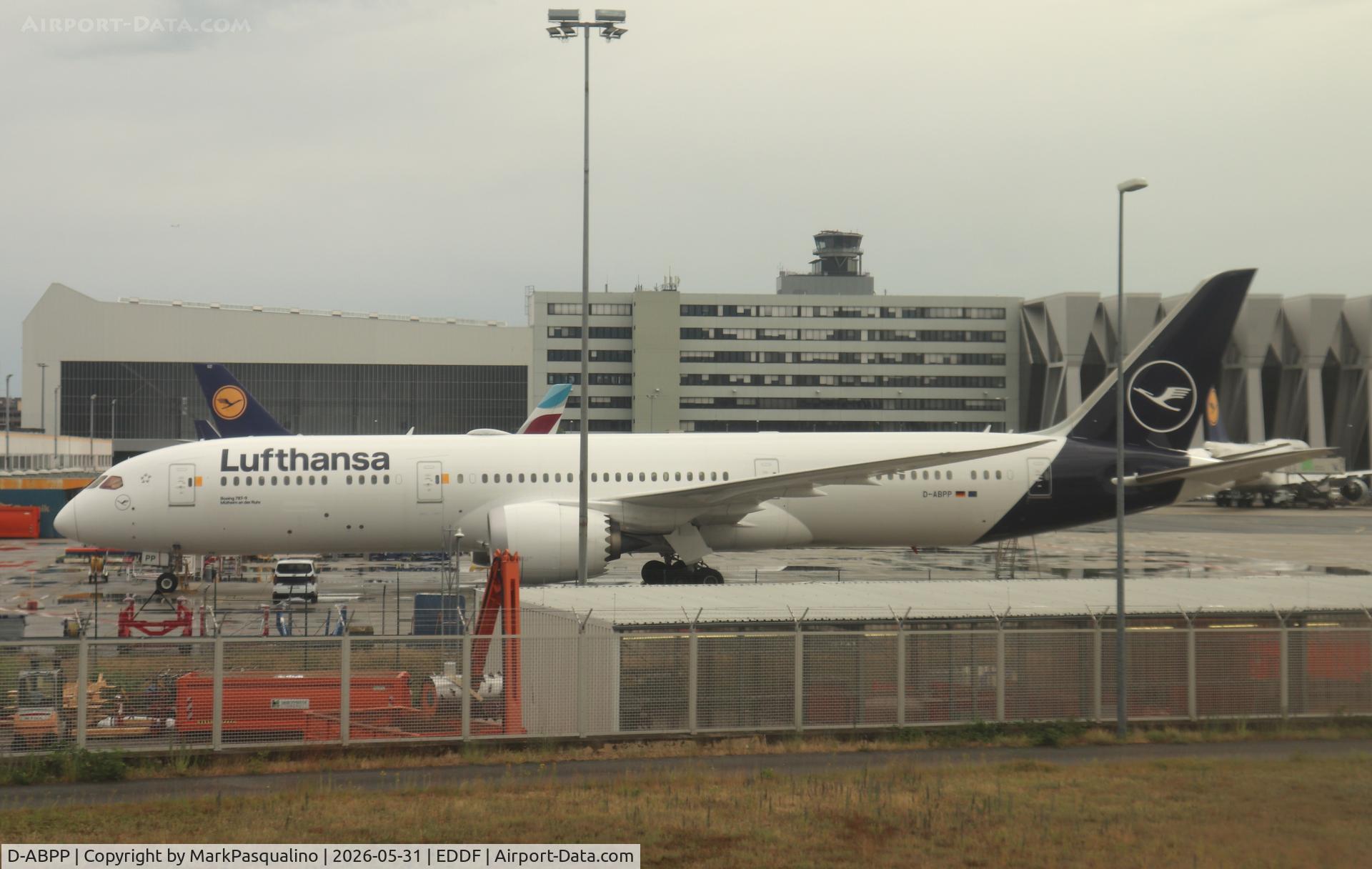 D-ABPP, 2025 Boeing 787-9 Dreamliner Dreamliner, c/n 66826 l/n 1195, Boeing 787-9 Dreamliner
