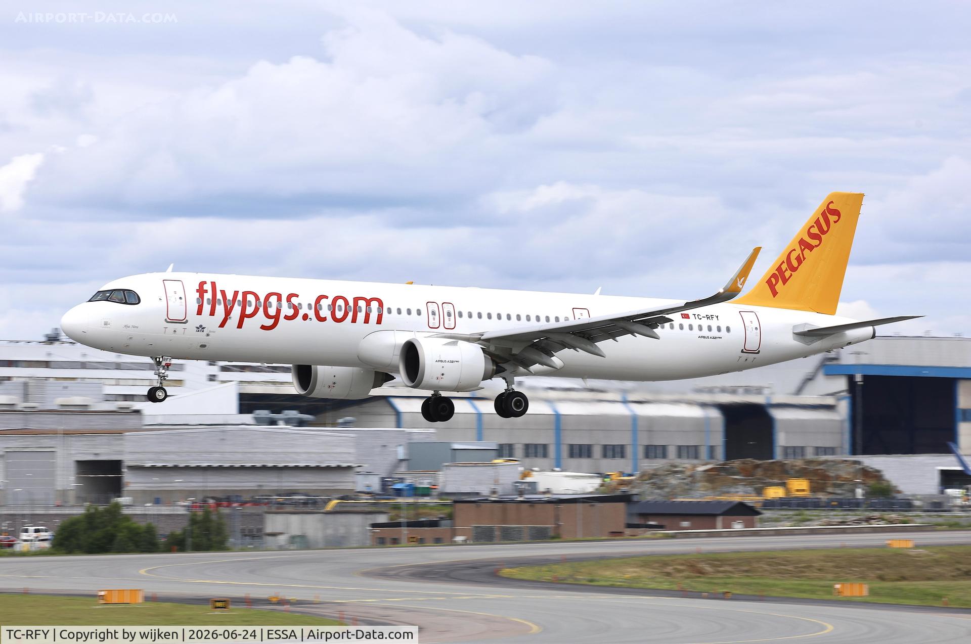 TC-RFY, 2026 Airbus A321-251NX, c/n 13127, Rwy 19L
