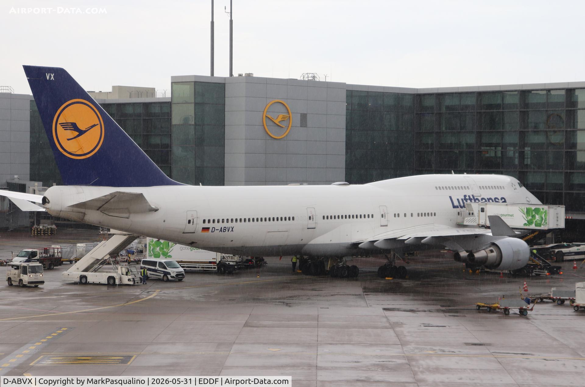 D-ABVX, 1999 Boeing 747-430, c/n 29868 l/n 1237, Boeing 747-430