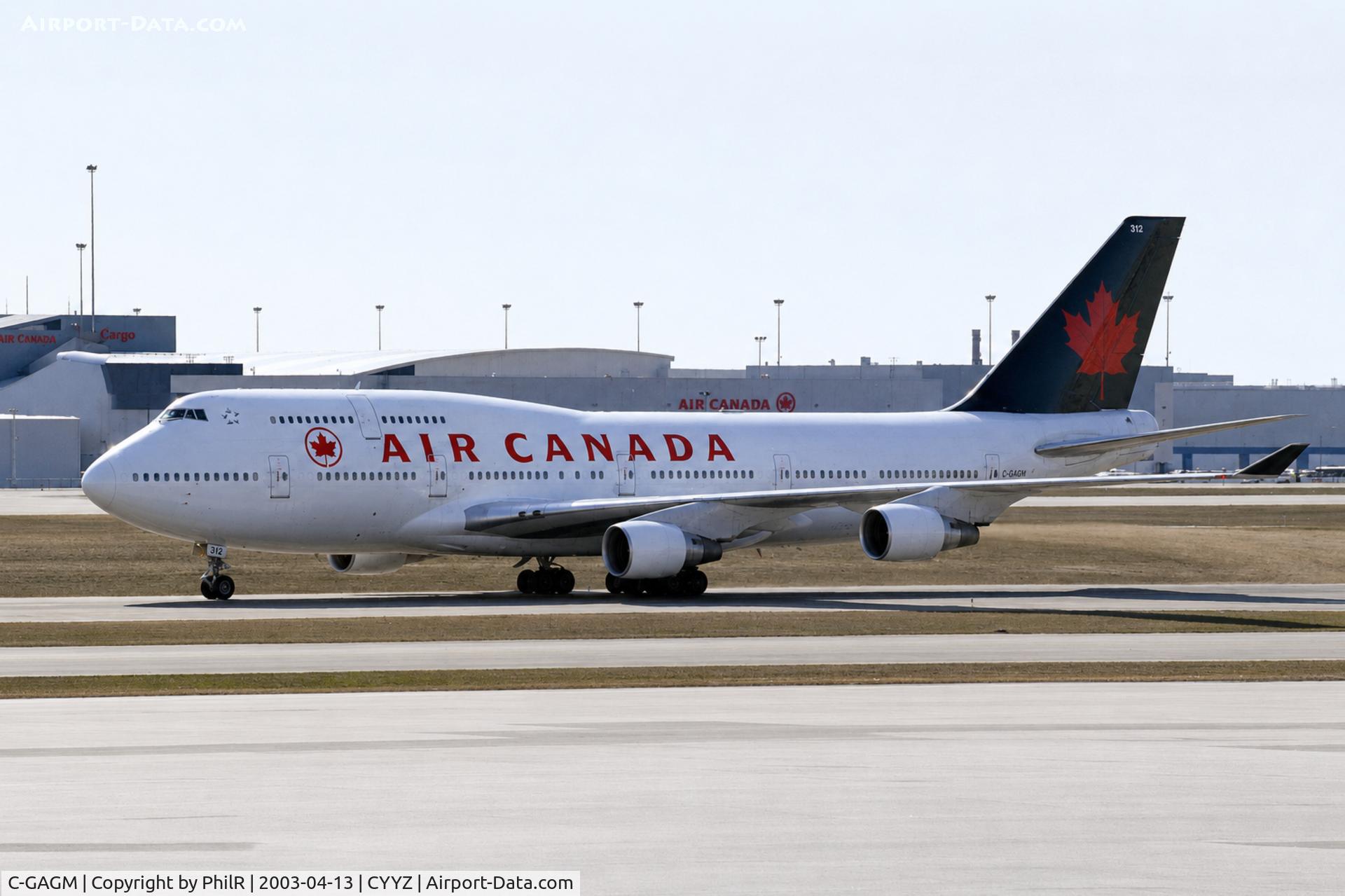 C-GAGM, Cessna Citation 510 Mustang, c/n 510-0022, C-GAGM 1991 B747-400 Air Canada YYZ 
