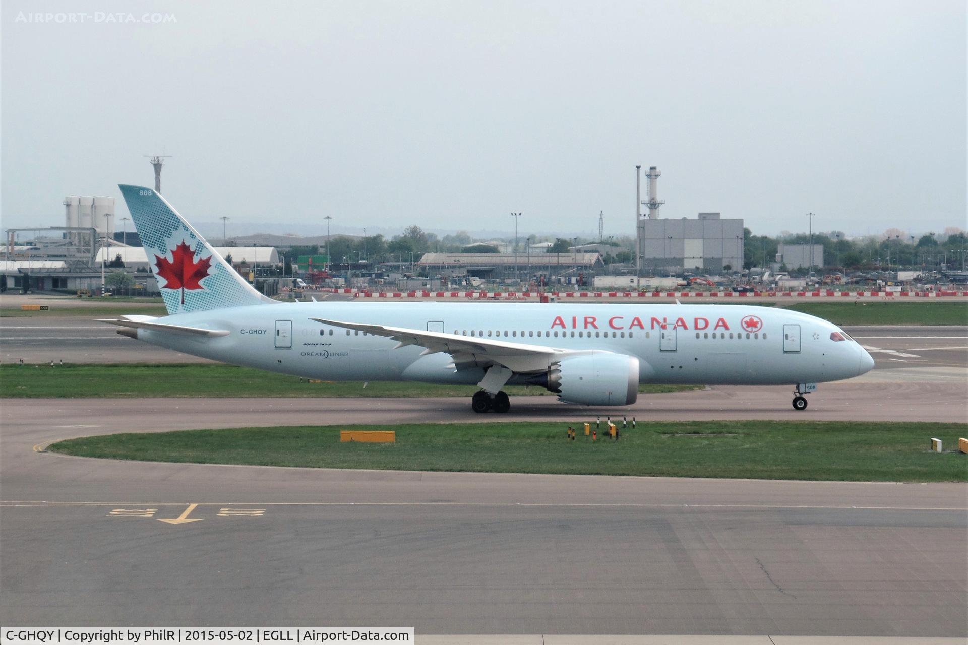 C-GHQY, 2015 Boeing 787-8 Dreamliner Dreamliner, c/n 35264 l/n 265, C-GHQY 2015 B787-800 Air Canada LHR
