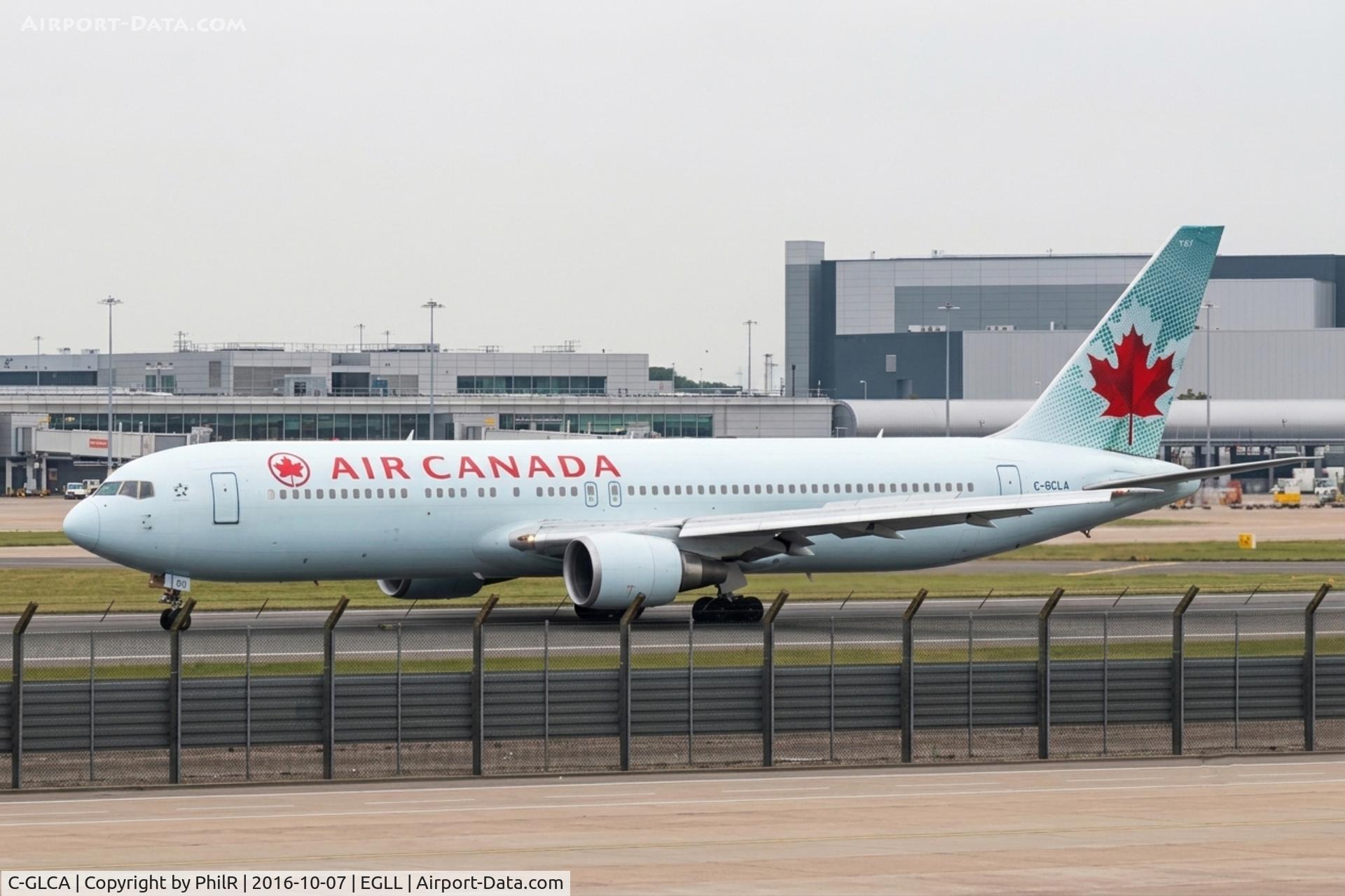 C-GLCA, 1991 Boeing 767-375, c/n 25120, C-GLCA 1991 B767-300 Air Canada LHR 