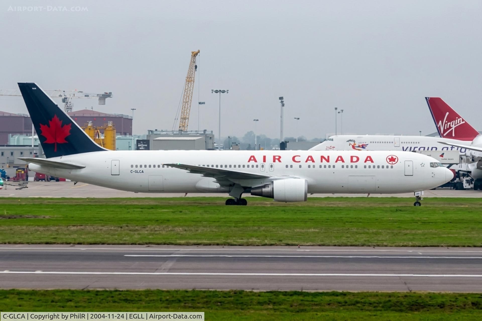 C-GLCA, 1991 Boeing 767-375, c/n 25120, C-GLCA 1991 B767-300 Air Canada LHR 