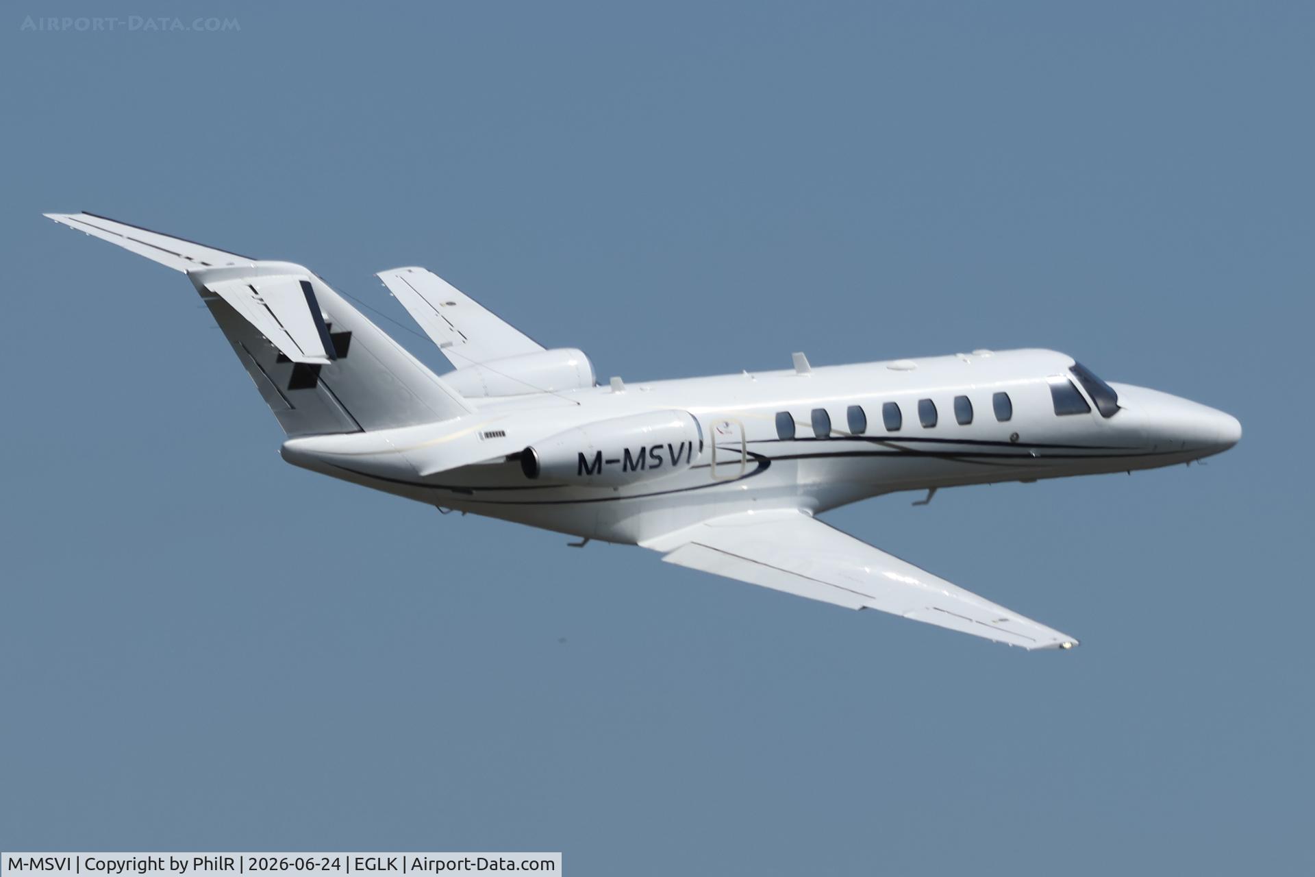 M-MSVI, 2011 Cessna 525B  CitationJet CJ3, c/n 525B-0361, M-MSVI 2011 Cessna 525B CitationJet CJ3 Blackbushe 
