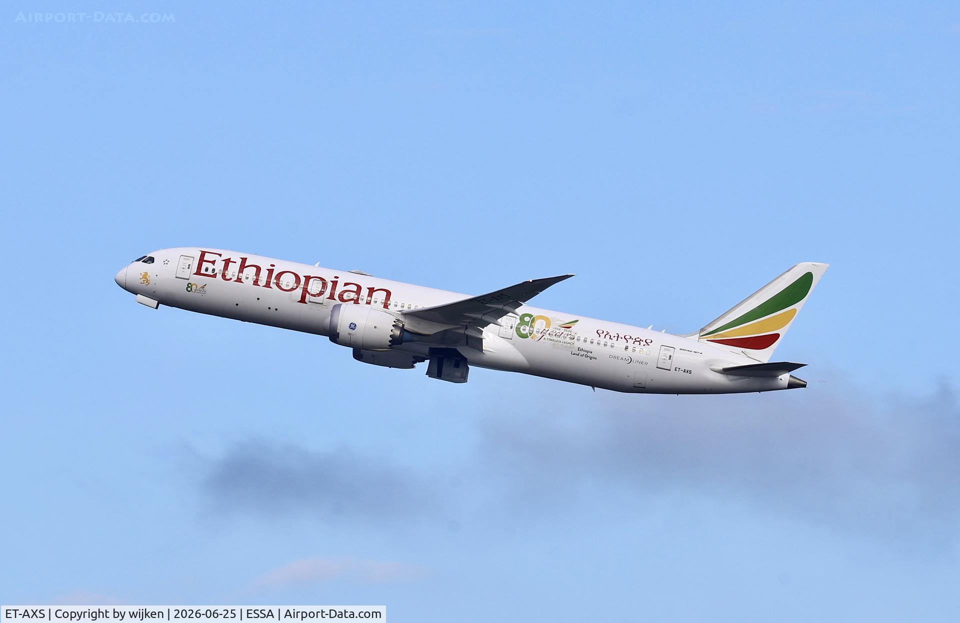 ET-AXS, 2020 Boeing 787-9 Dreamliner, c/n 65089 l/n 987, Rwy 19R