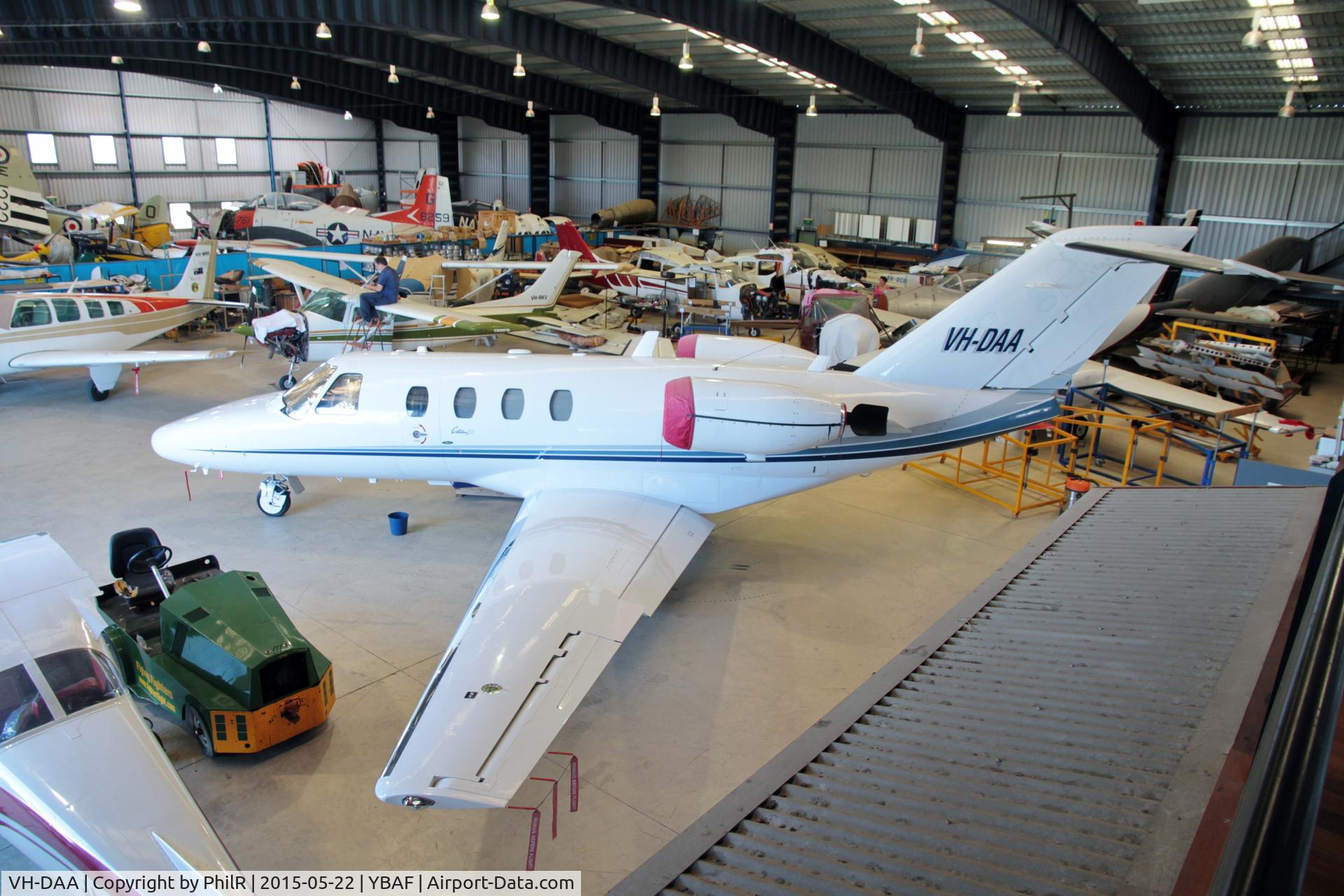 VH-DAA, 1996 Cessna 525 CitationJet CJ1, c/n 525-0138, VH-DAA 1996 Cessna Citation 1 Archerfield 