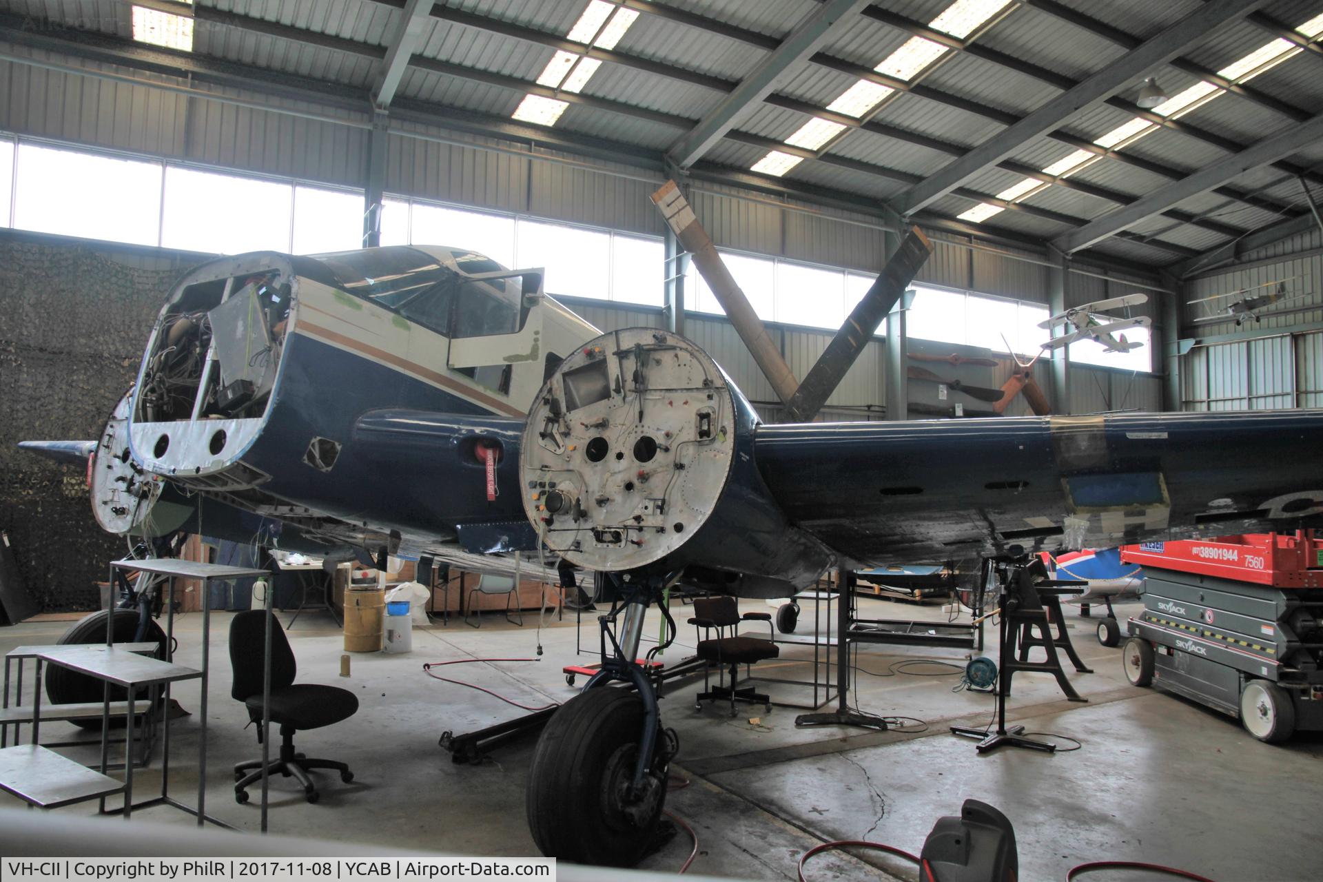 VH-CII, 1958 Beech E18-S, c/n BA-371, VH-CII 1958 Beech E18S Caboolture 