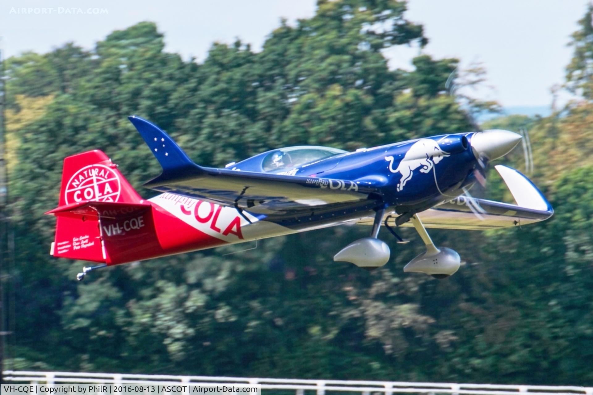 VH-CQE, 2011 MXR MXS, c/n 10, VH-CQE 2010 MX Aircraft MXS Red Bull Air Races Ascot 
