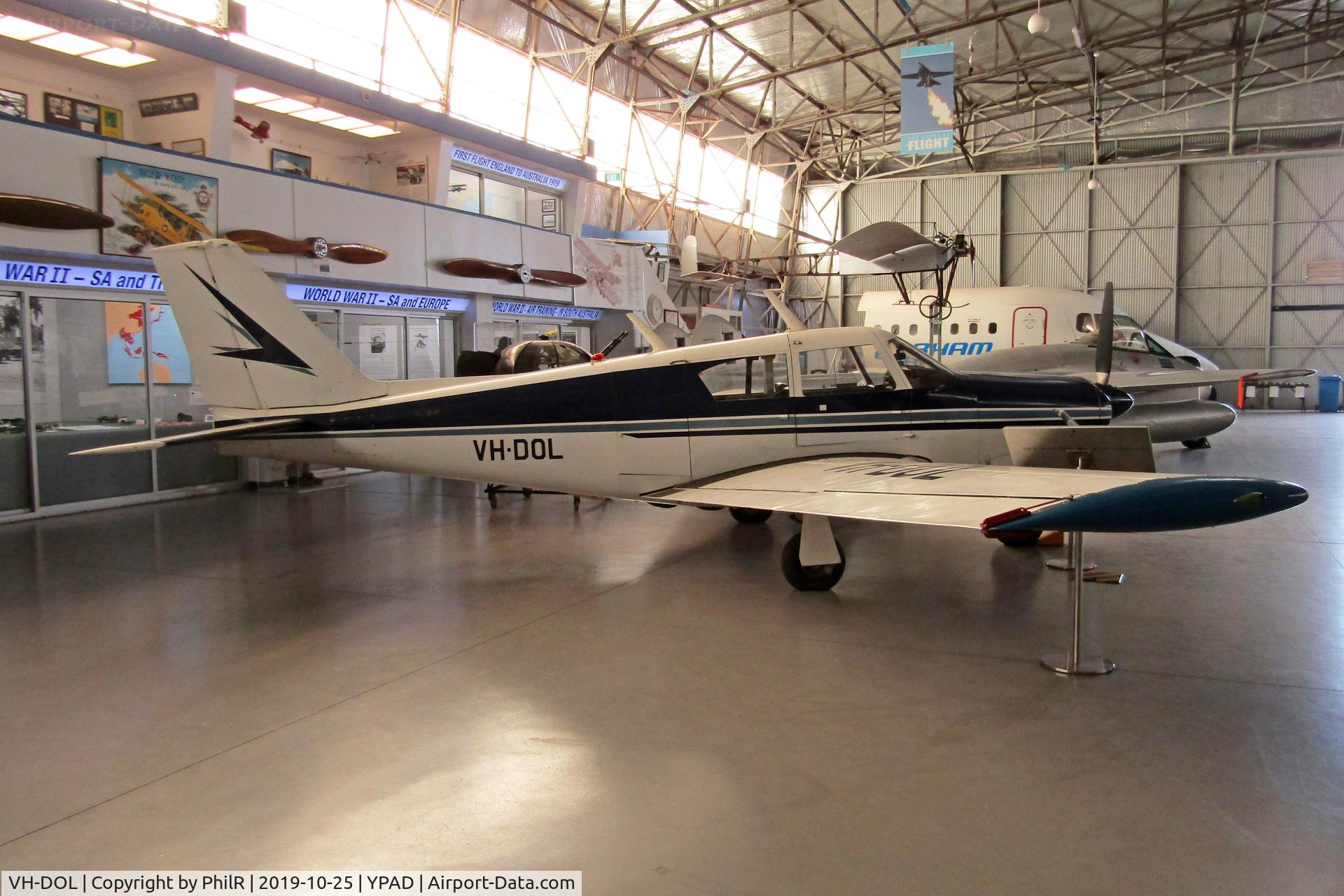 VH-DOL, 1959 Piper PA-24-250/A1 Comanche, c/n 24-1333, VH-DOL 1959 Piper PA-24 Comanche 250 SAAM Port Adelaide 
