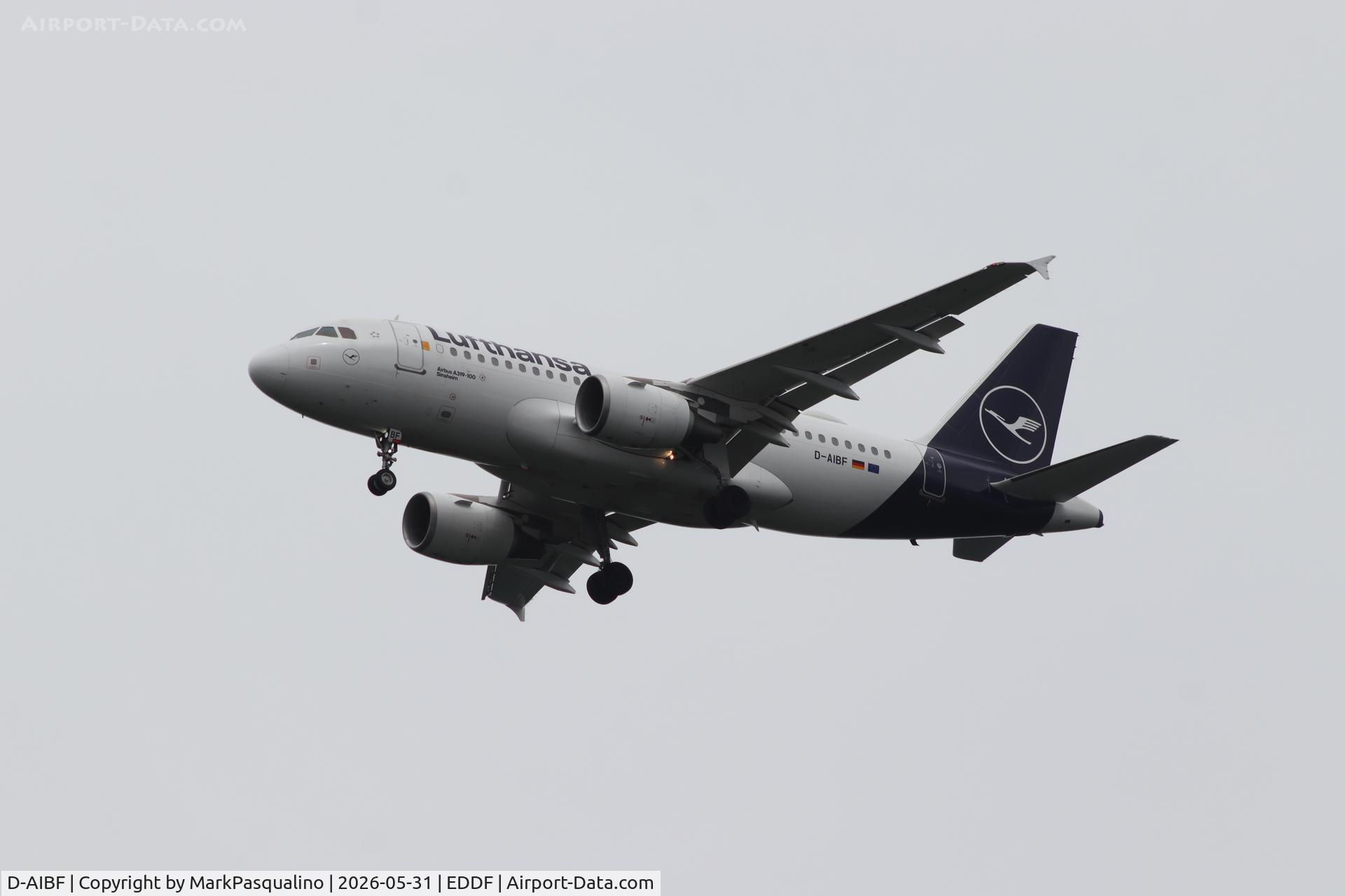 D-AIBF, 2011 Airbus A319-112, c/n 4796, Airbus A319-112