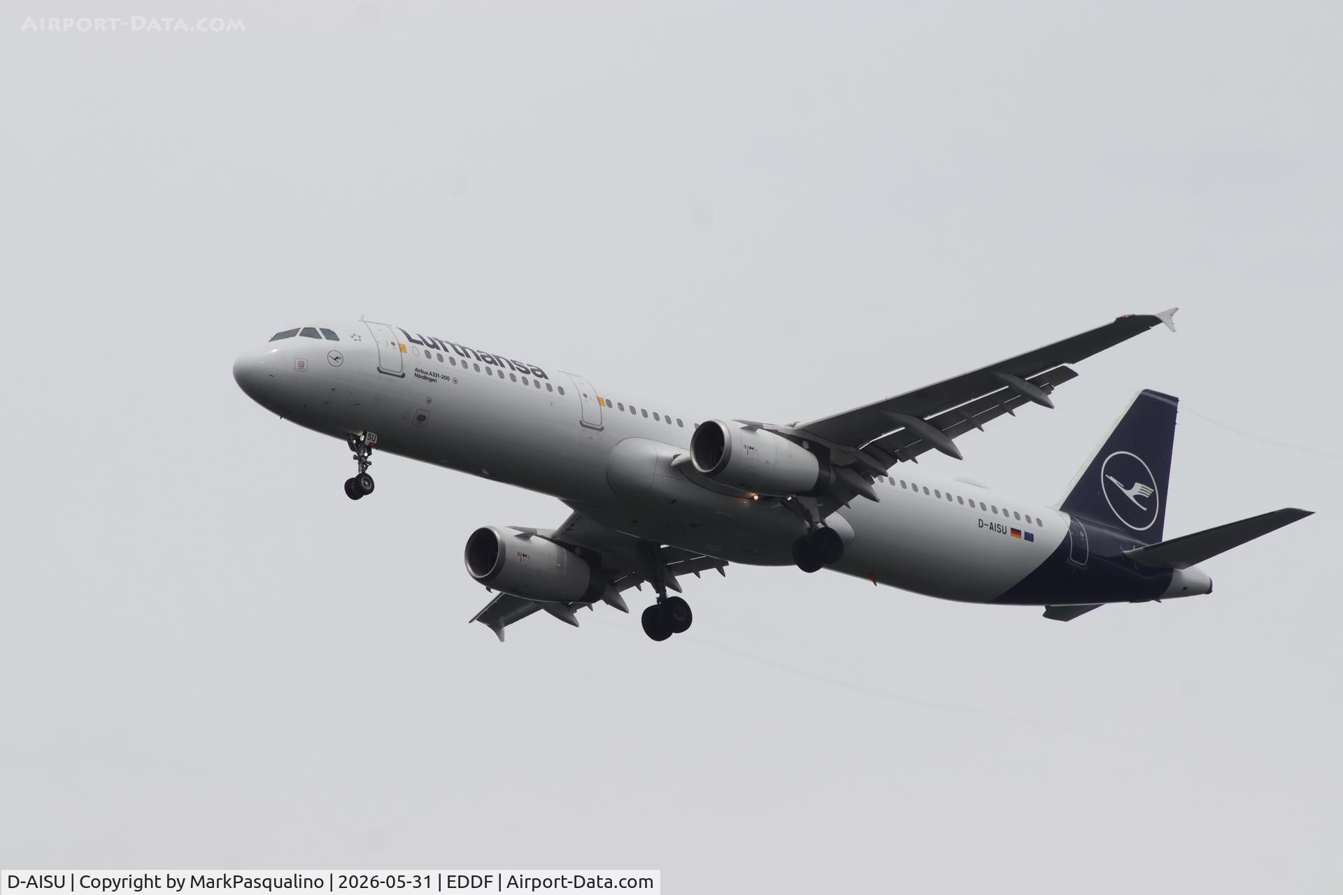 D-AISU, 2009 Airbus A321-231, c/n 4016, Airbus A321-231