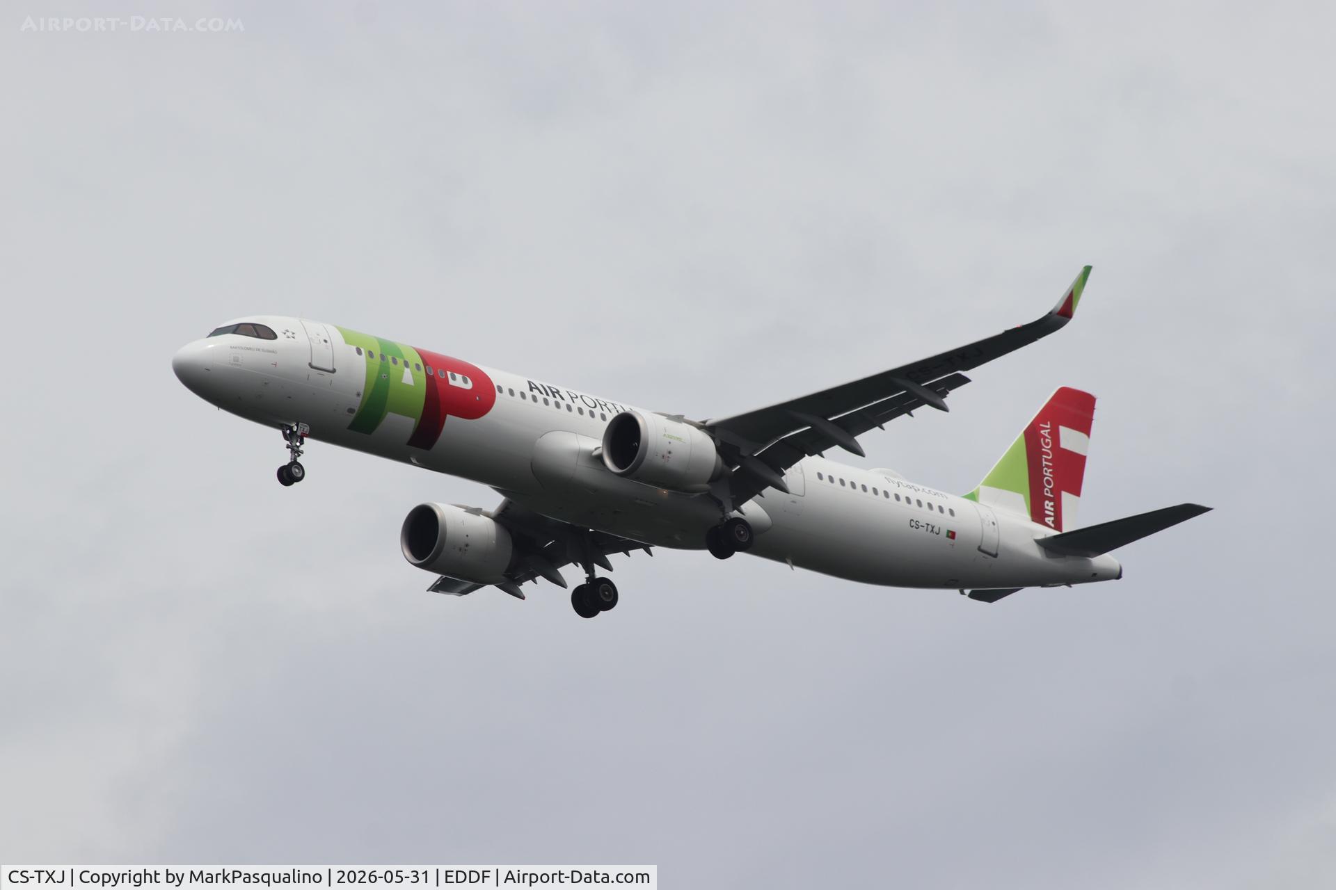CS-TXJ, 2022 Airbus A321-251NXLR, c/n 10461, Airbus A321-251NXLR