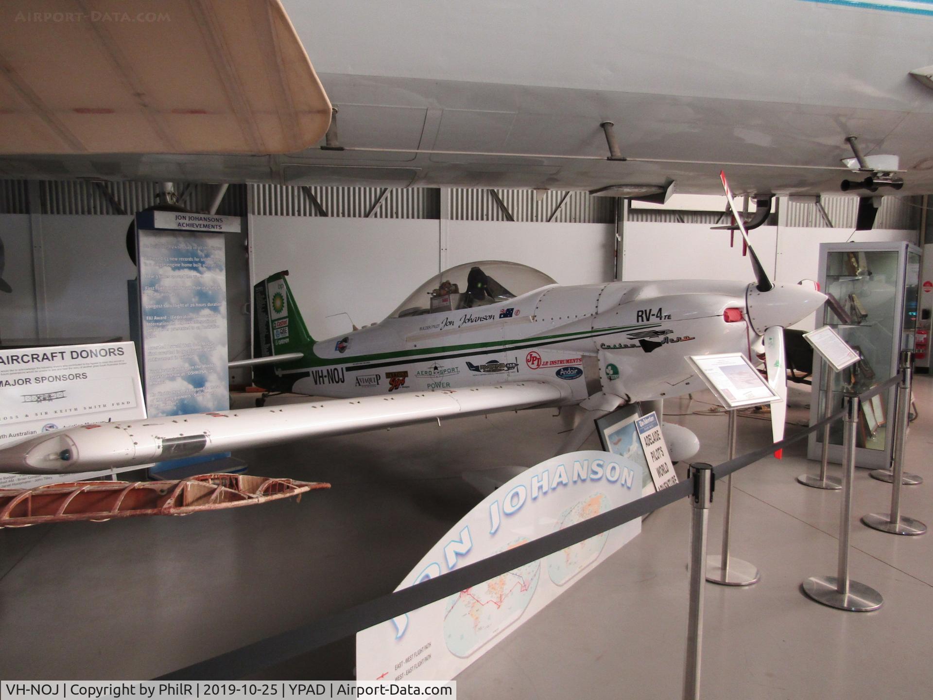 VH-NOJ, 1991 Vans RV-4, c/n DA4, VH-NOJ 1991 Vans RV-4 SAAM Port Adelaide 