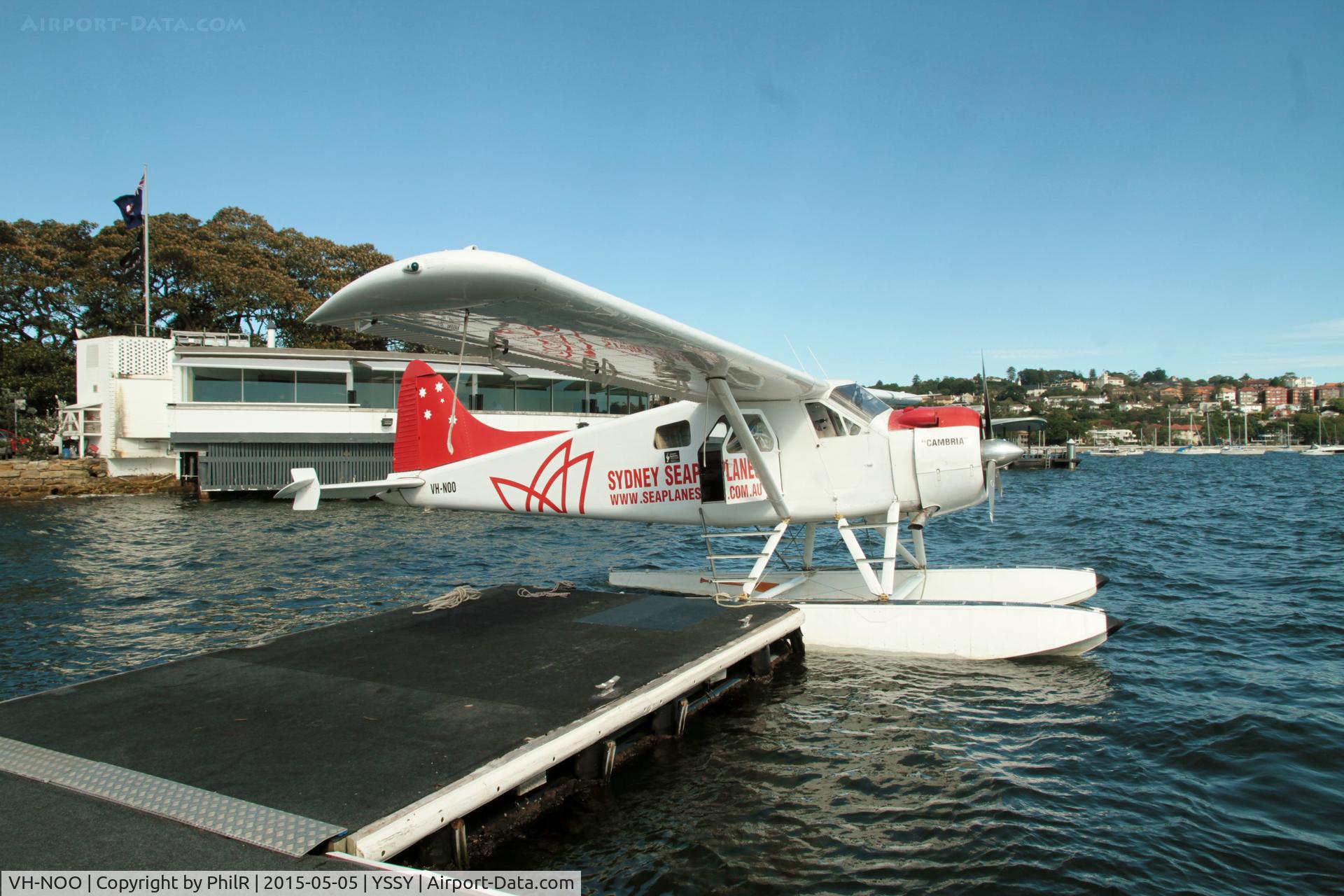 VH-NOO, 1963 De Havilland Canada DHC-2 Beaver Mk.I, c/n 1535, VH-NOO 1963 DHC-2 Beaver Sydney Seaplanes Rose Bay 

