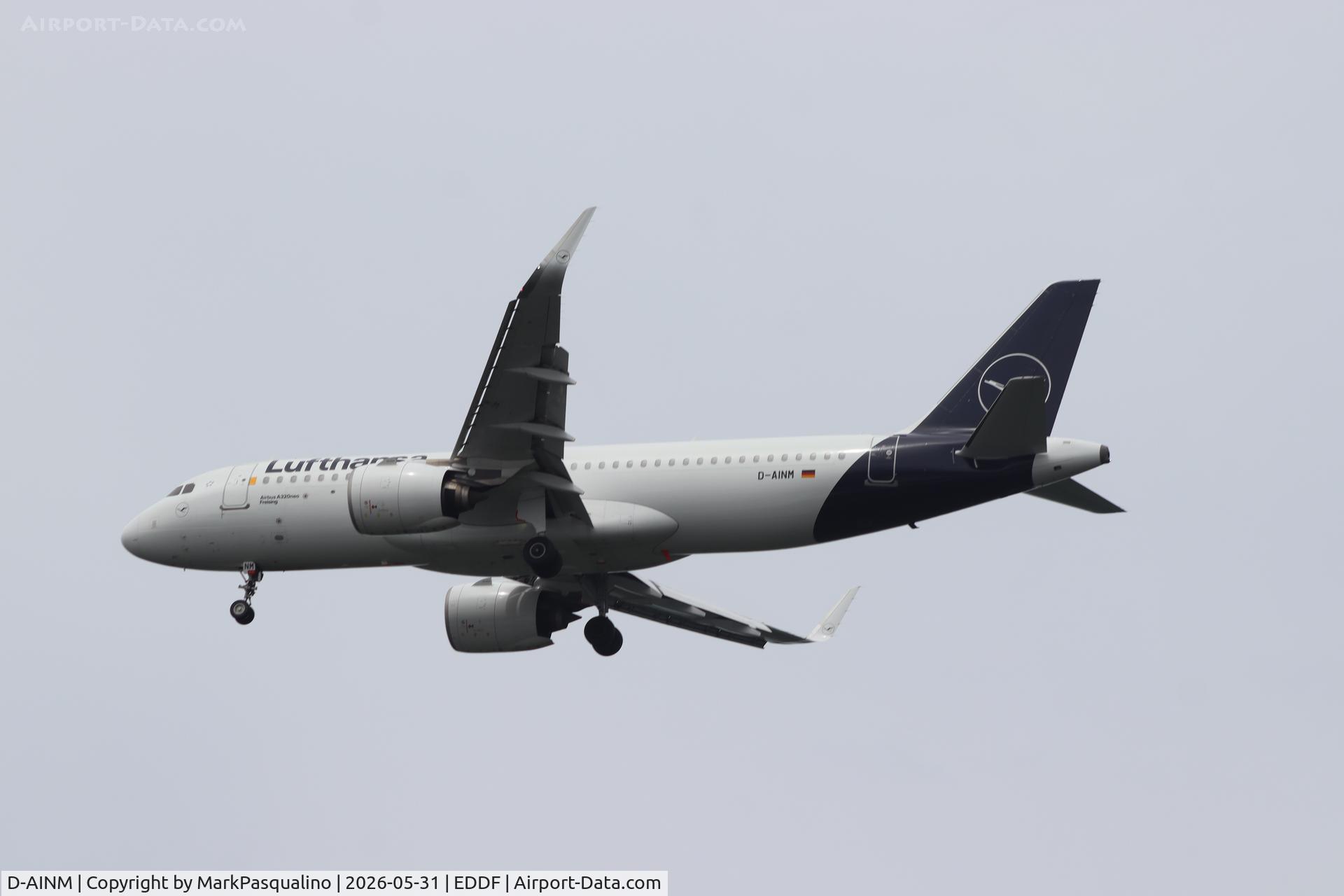 D-AINM, 2018 Airbus A320-271NEO, c/n 8456, Airbus A320-271N