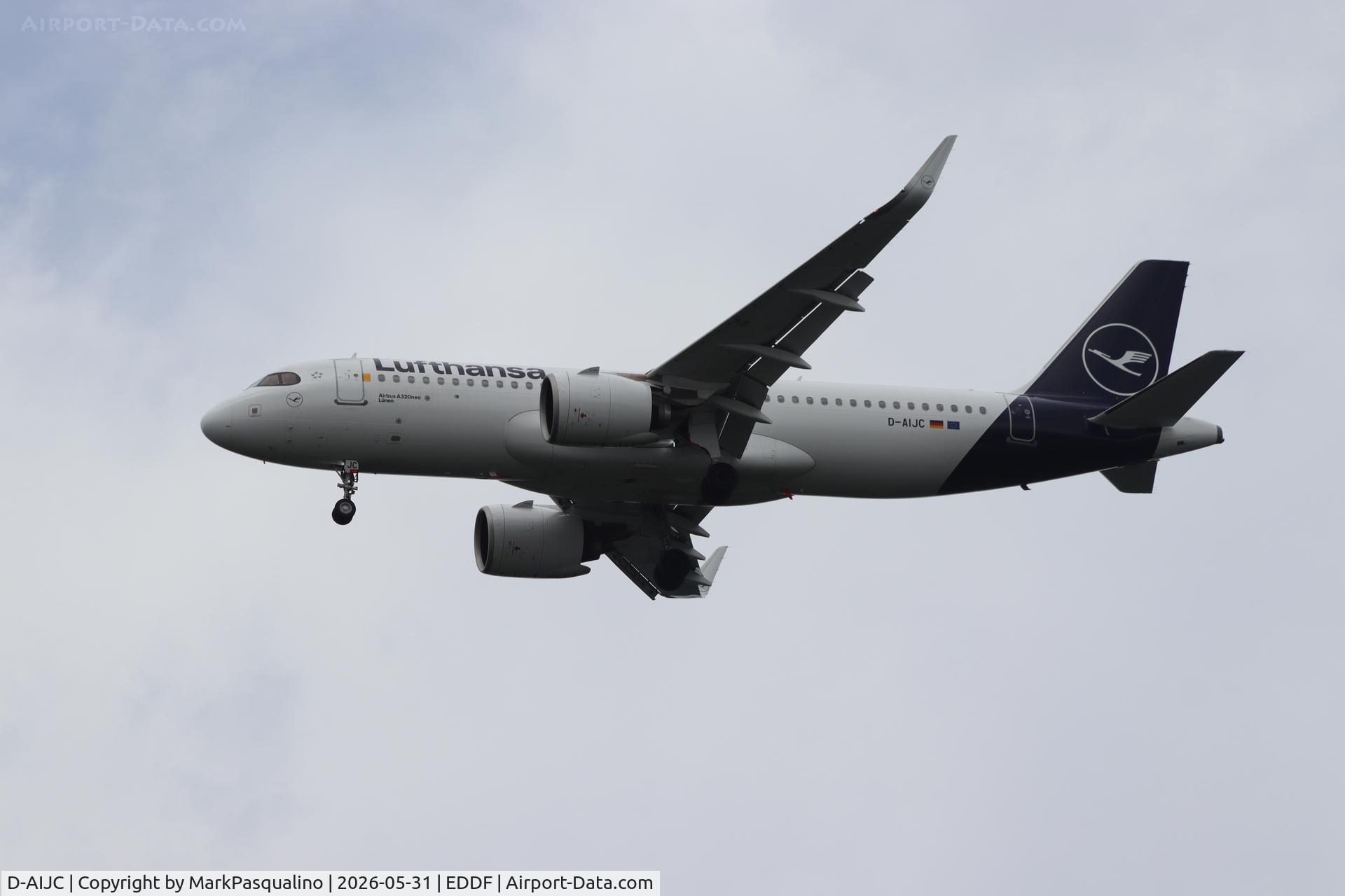 D-AIJC, 2020 Airbus A320-271N, c/n 9581, Airbus A320-271N