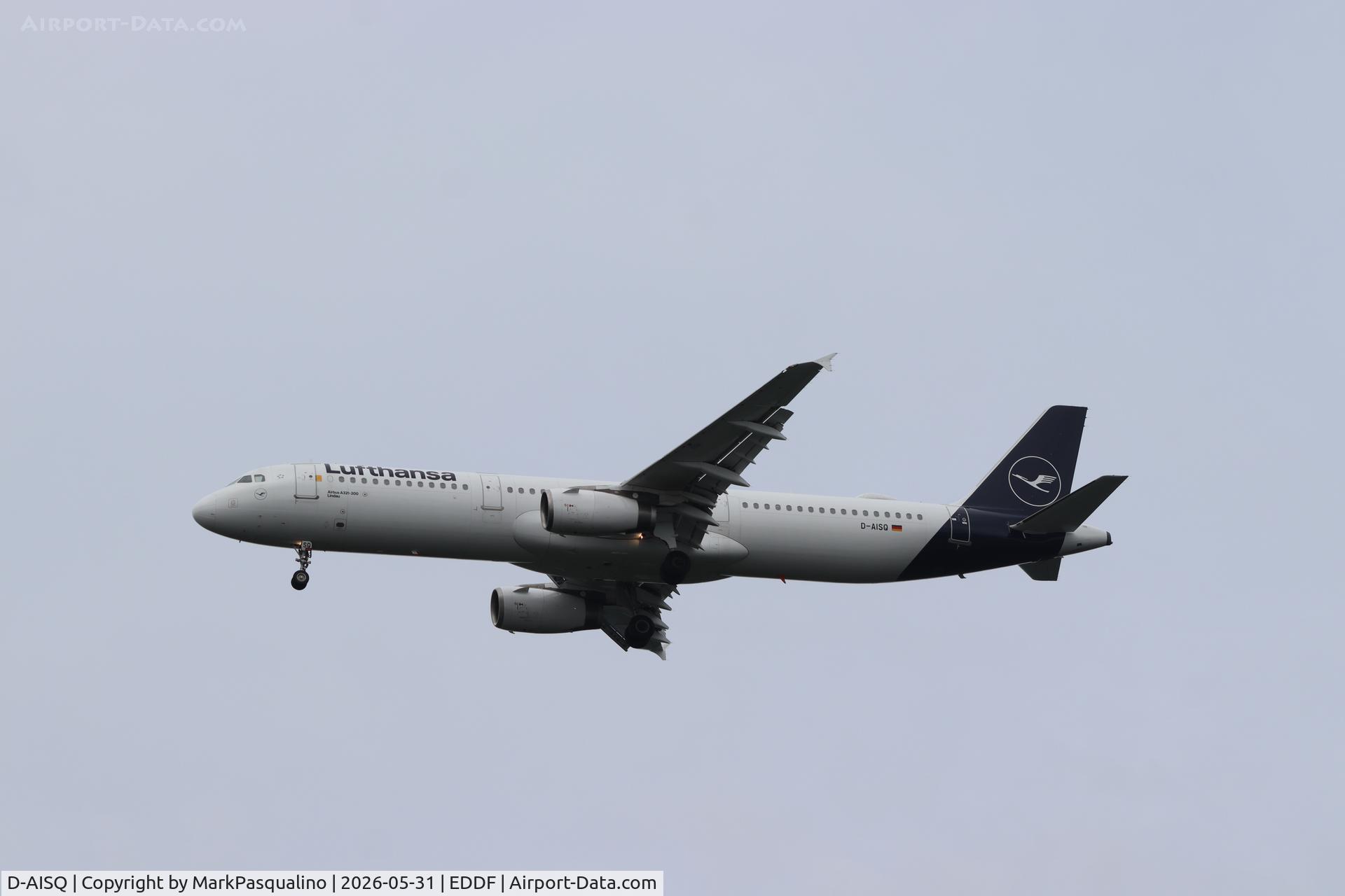 D-AISQ, 2009 Airbus A321-231, c/n 3936, Airbus A321-231