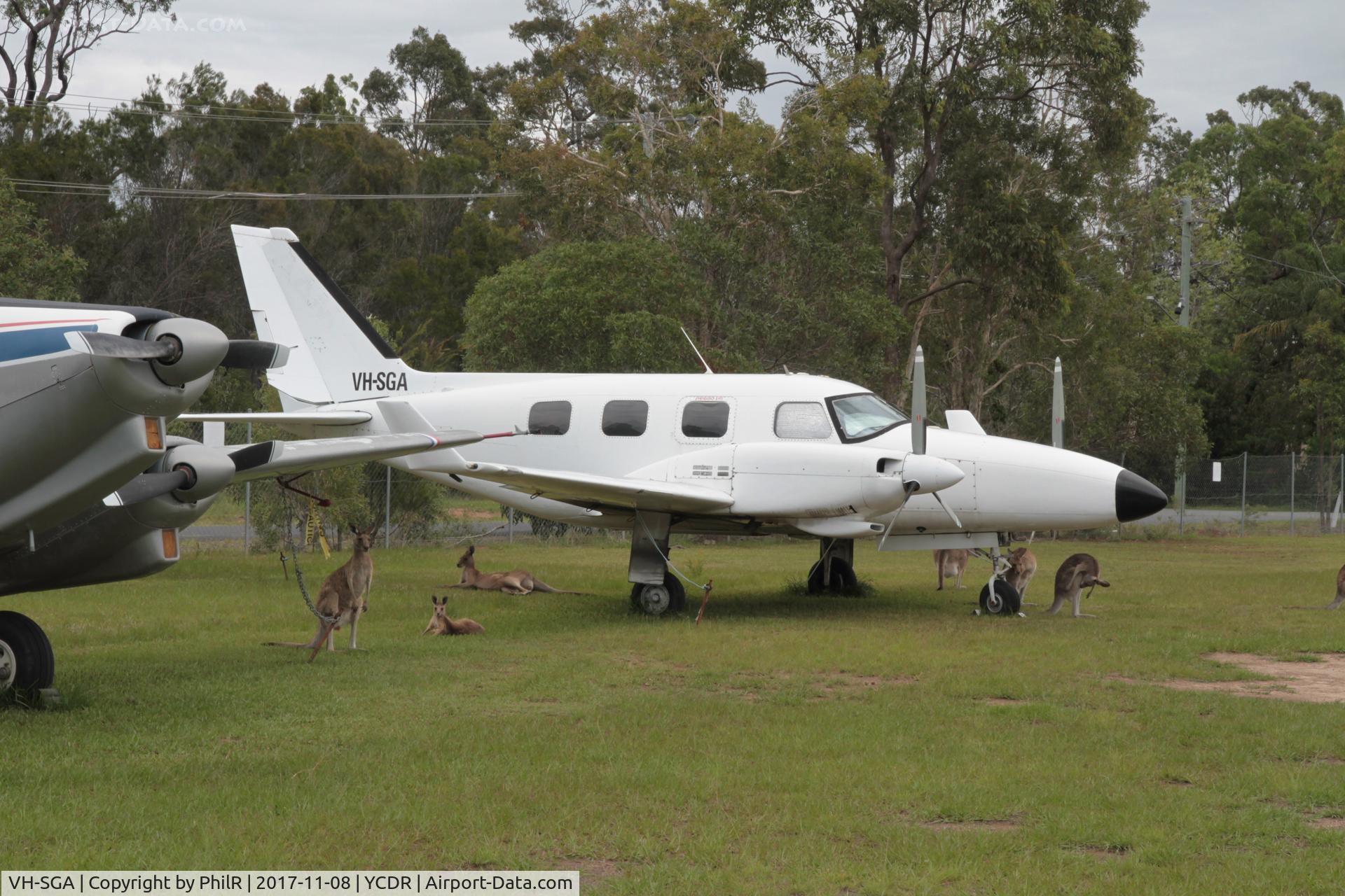 VH-SGA, 1973 Piper PA-31P Navajo Navajo, c/n 31P-7300166, VH-SGA 1973 Piper PA-31P Navajo Caboolture 
