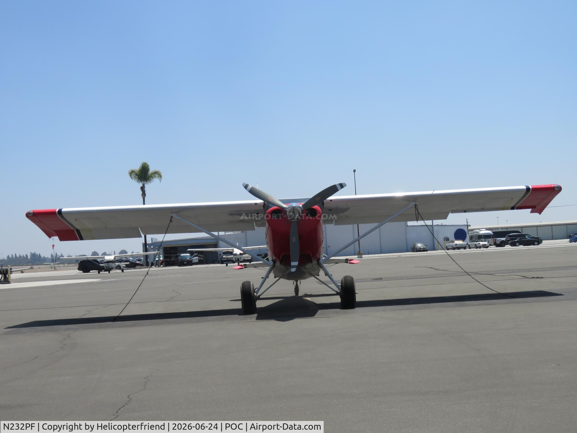 N232PF, 2003 Barrows Bearhawk, c/n BH232-7, Facing Admin Bldg